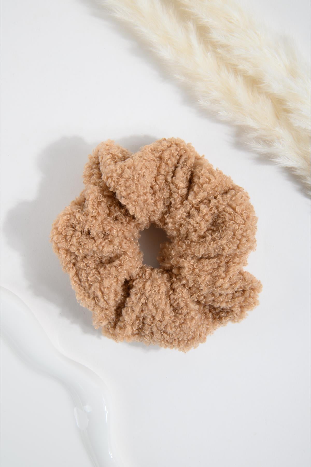 Scrunchie in Braun