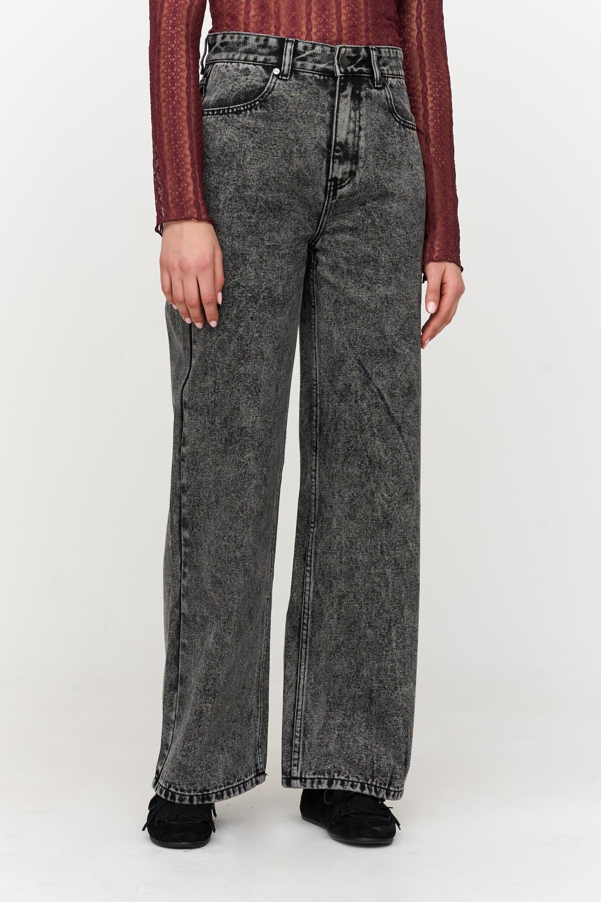 Jeanshose in Schwarz