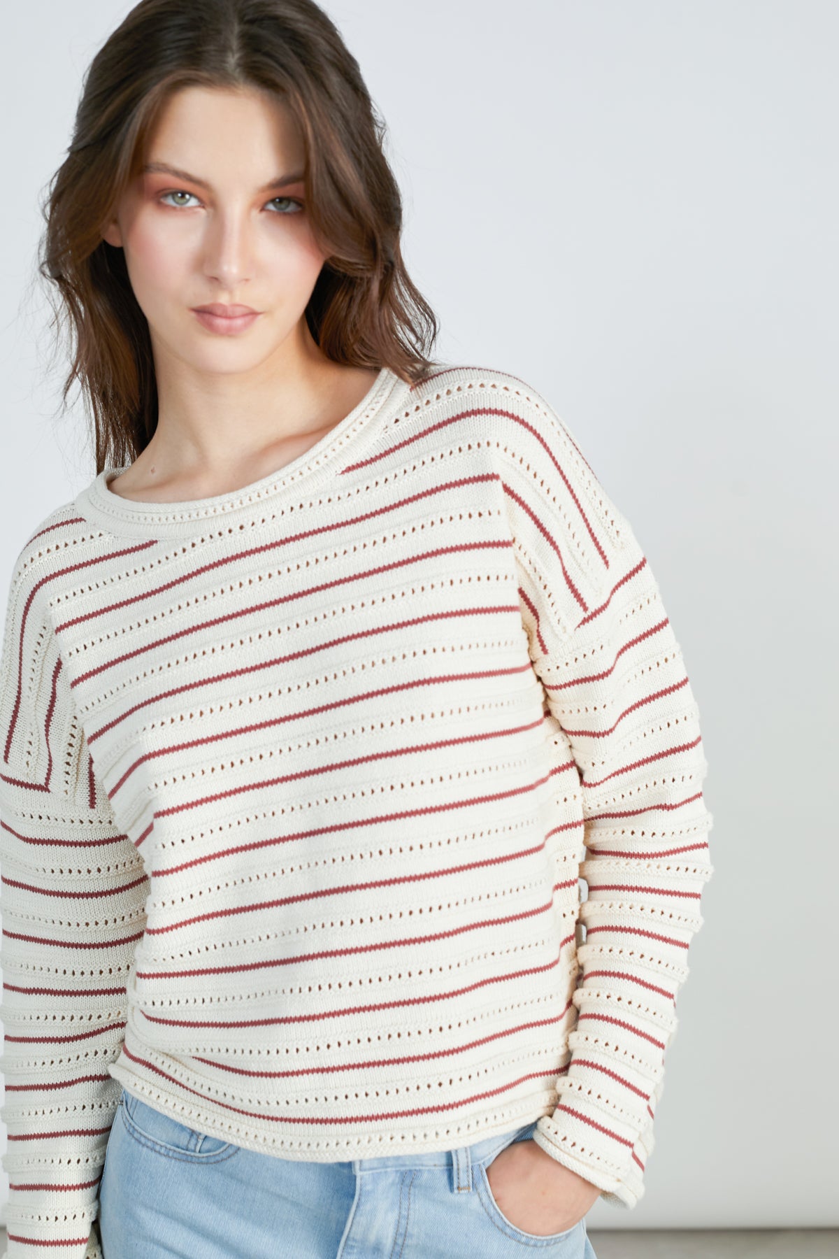 Pullover gestrickt