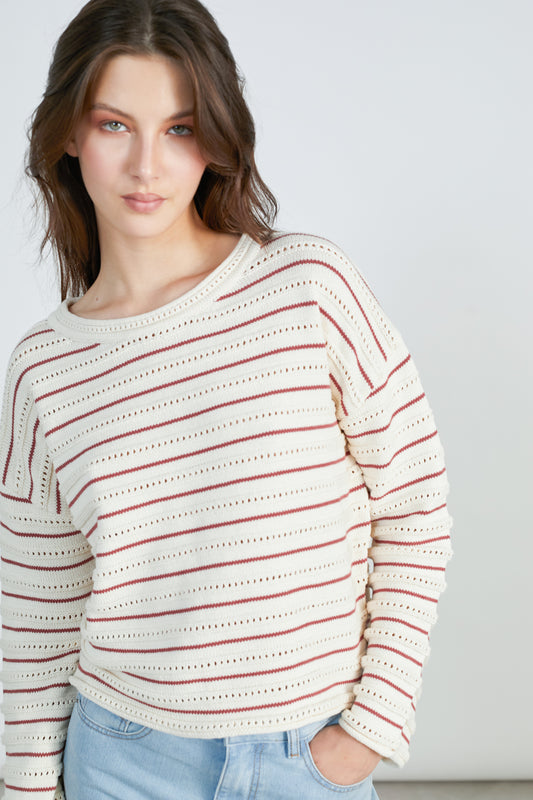 Pullover gestrickt