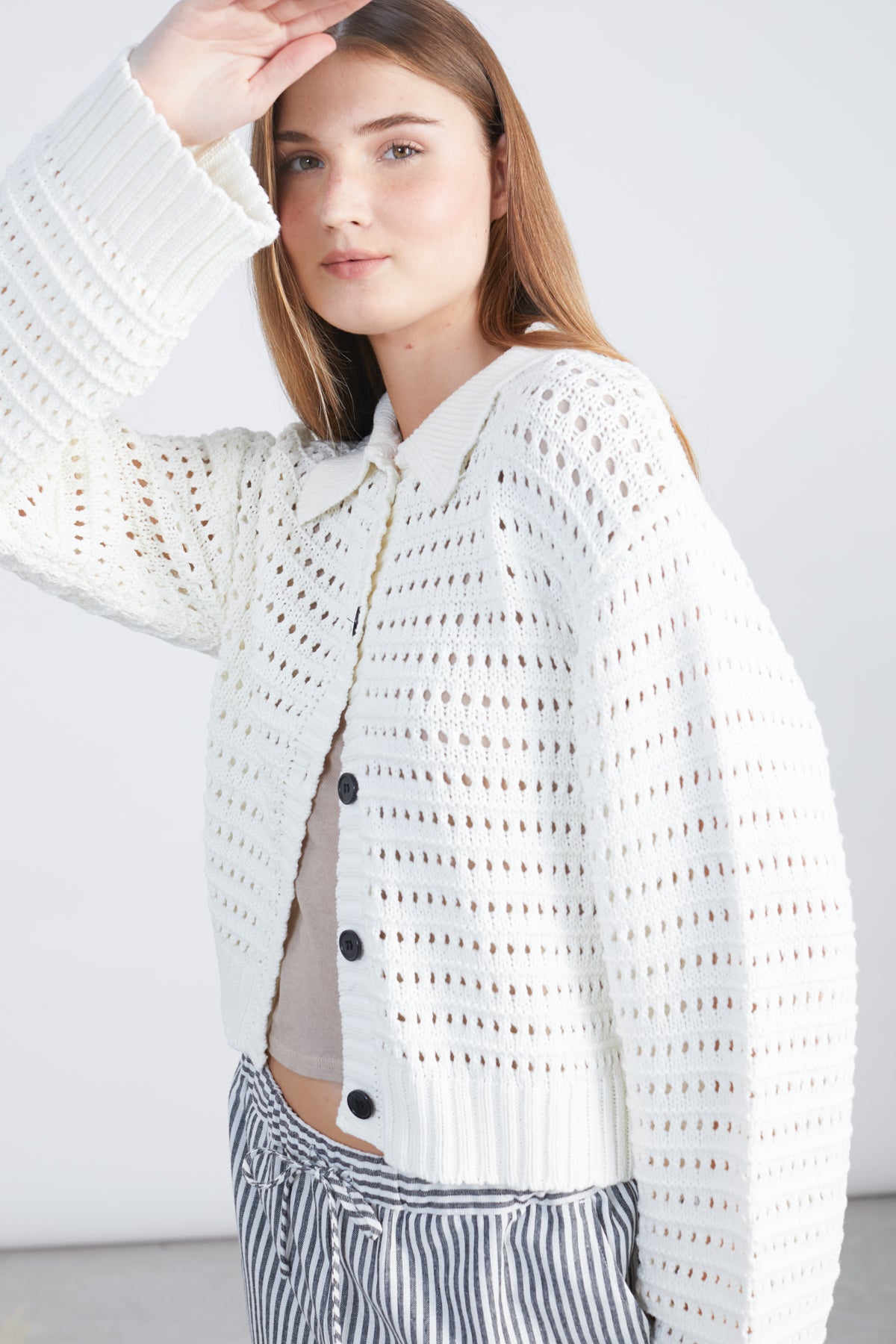 Cardigan gestrickt