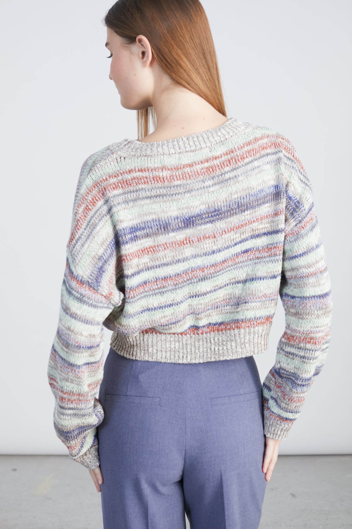 Pullover gestreift