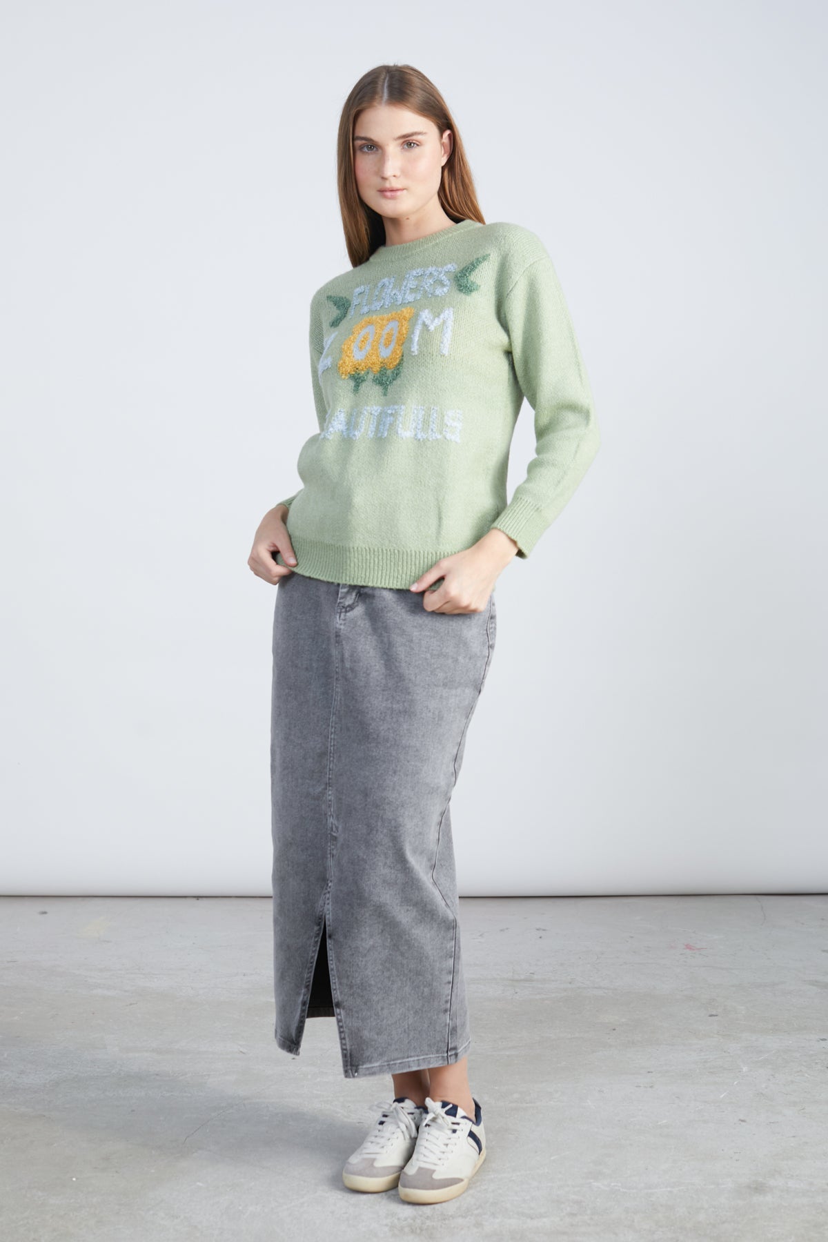 Pullover mit Motiven