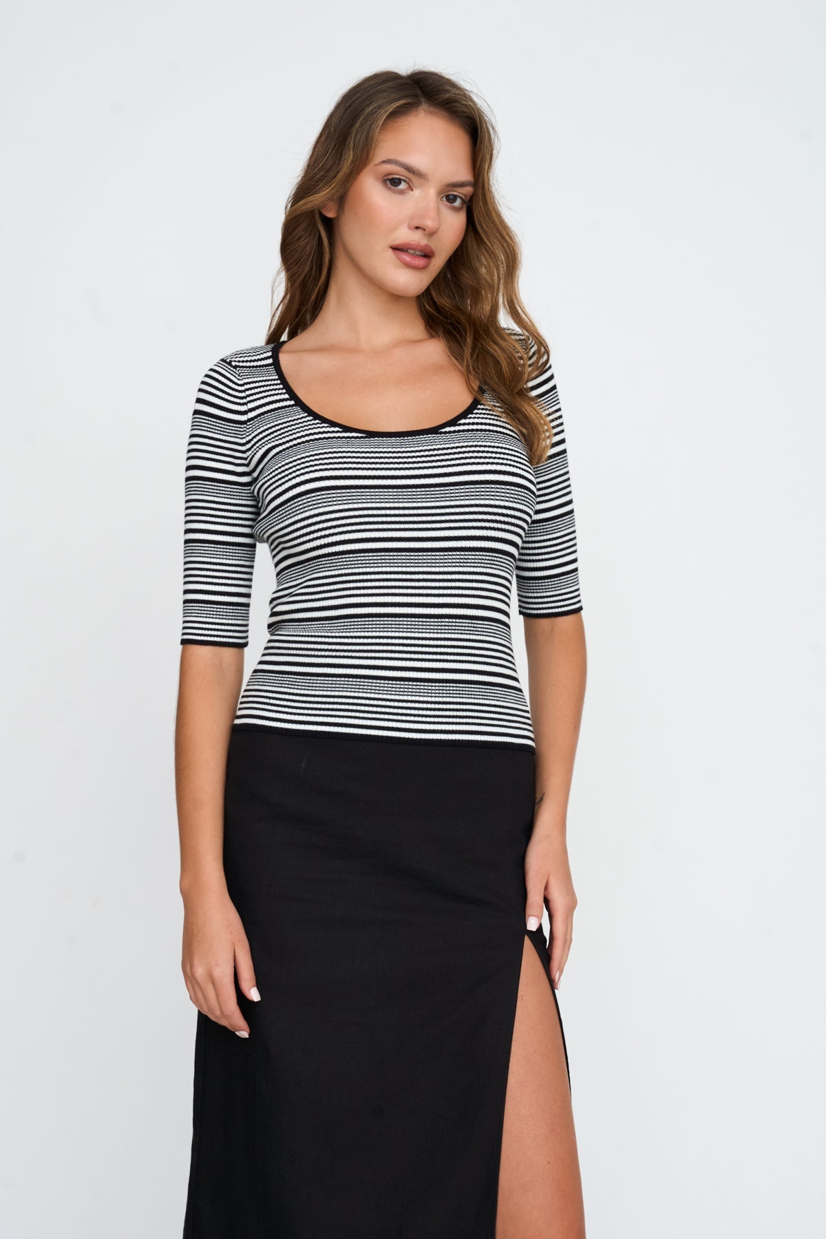 Shirt aus Viskose-Mix