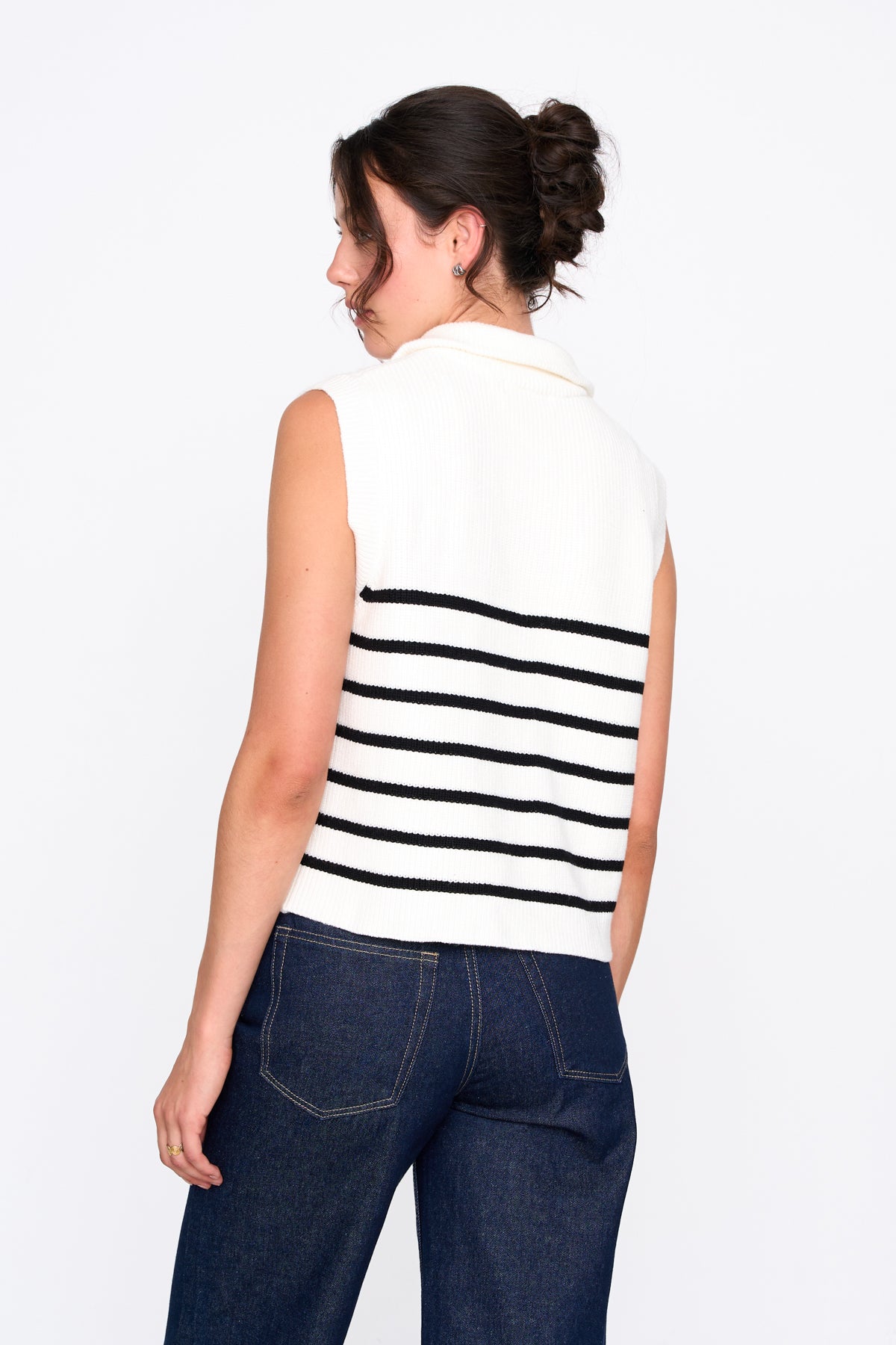 Pullover mit Zipper