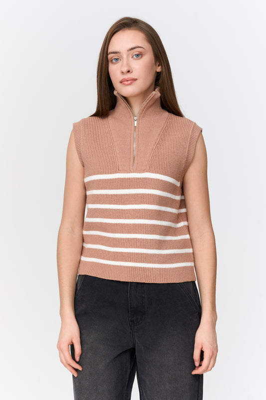 Pullover in Beige