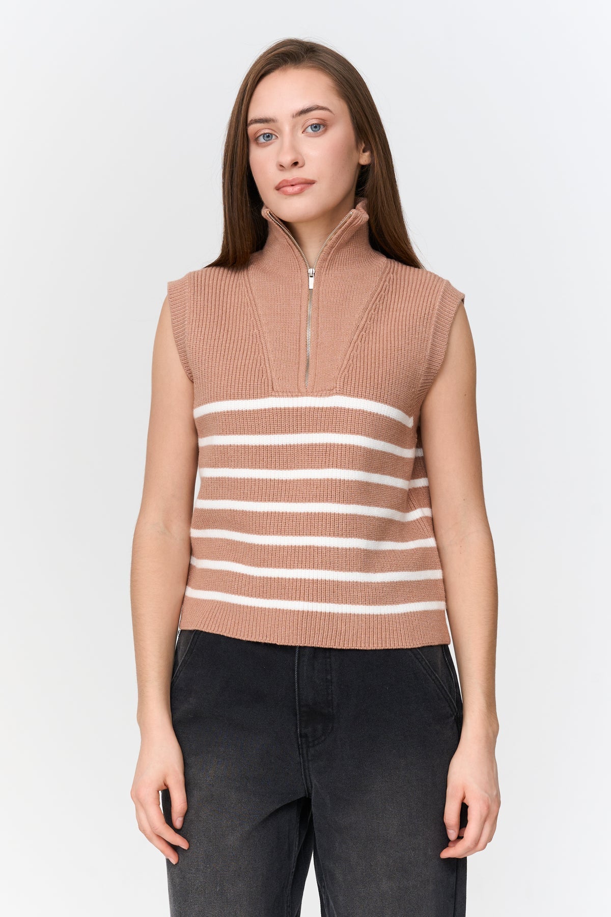Pullover in Beige