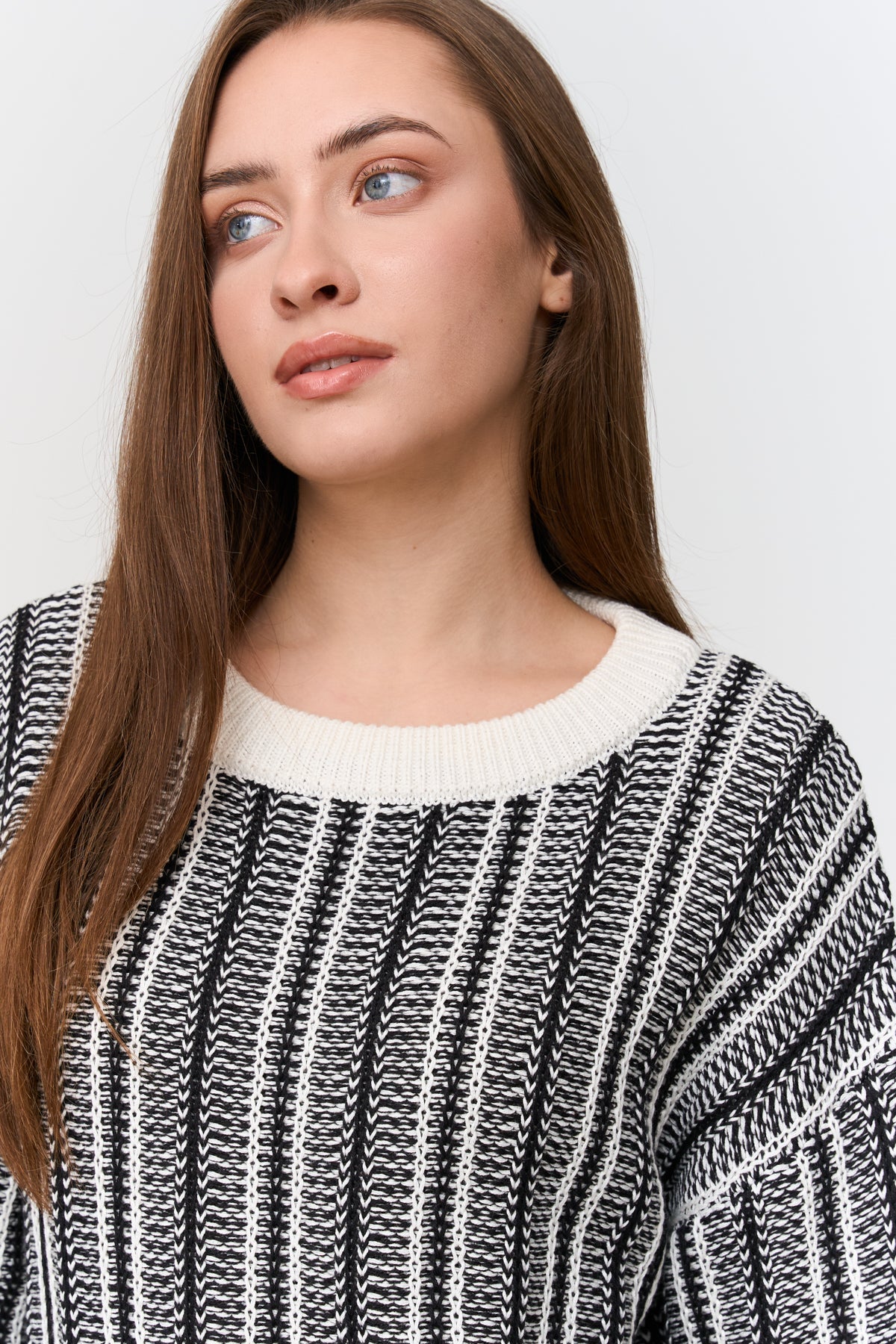 Pullover aus Baumwoll-Mix