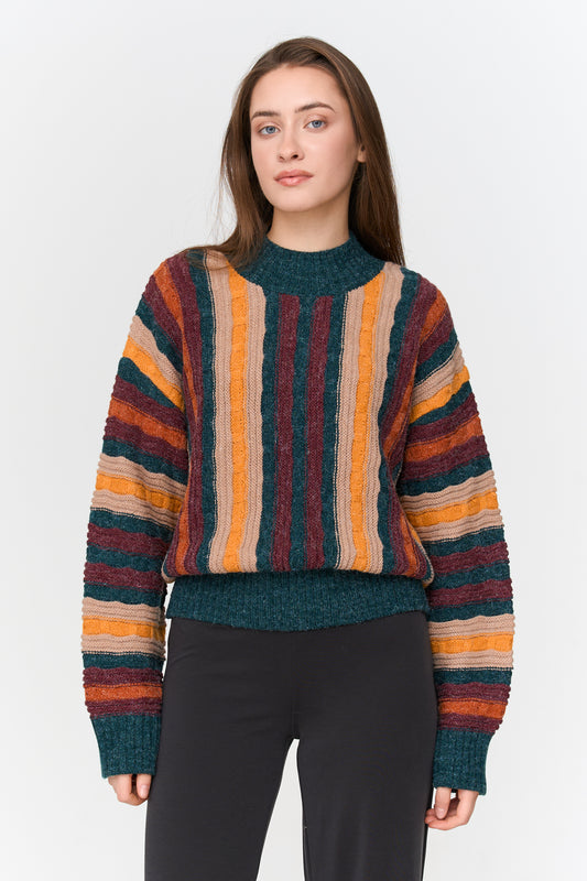 Pullover mit Struktur