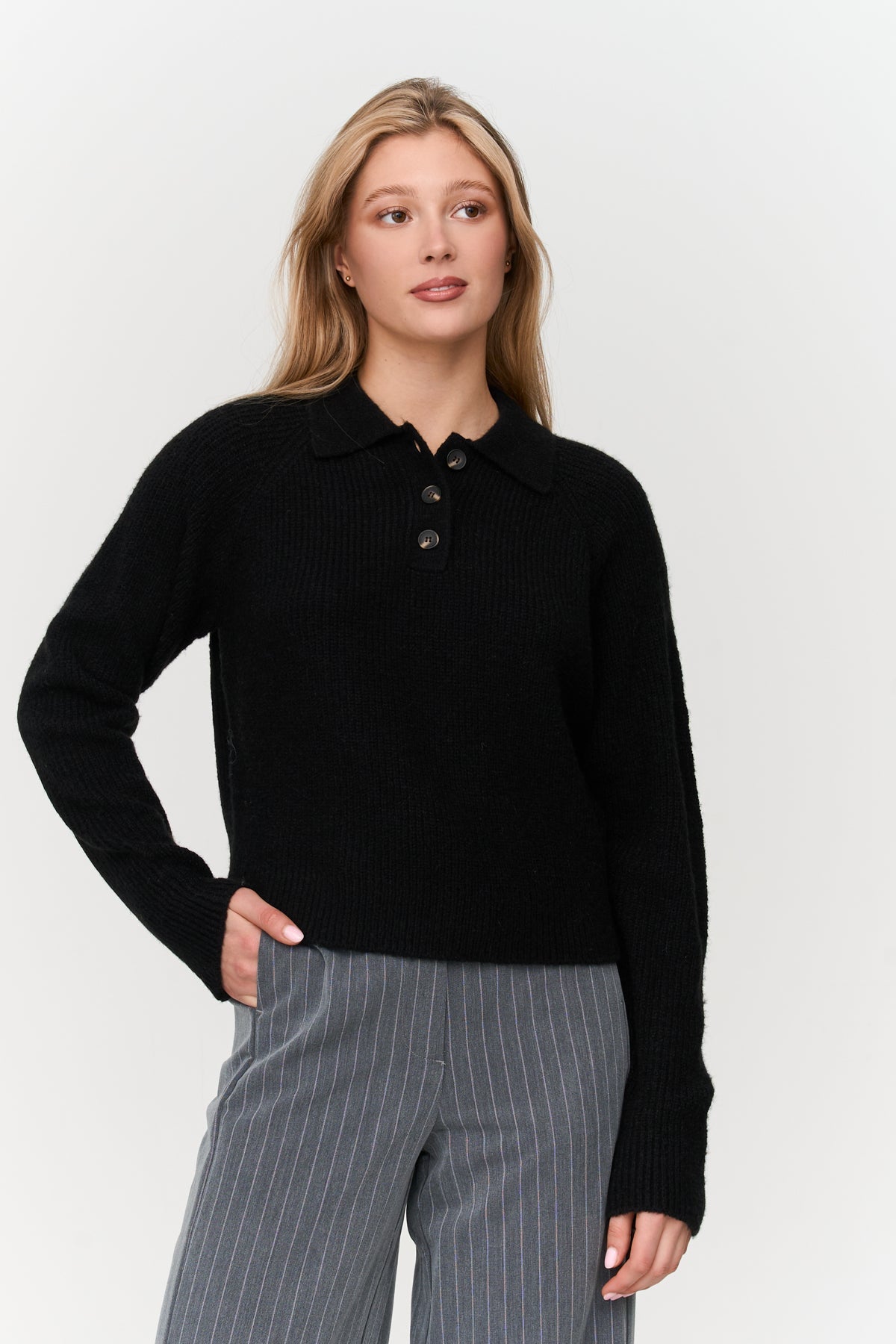 Pullover in Schwarz
