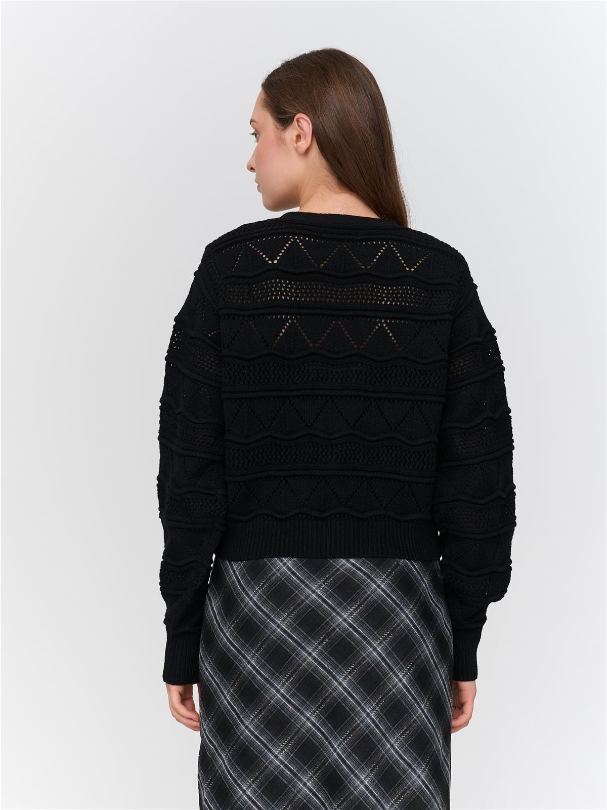 Cardigan in Schwarz