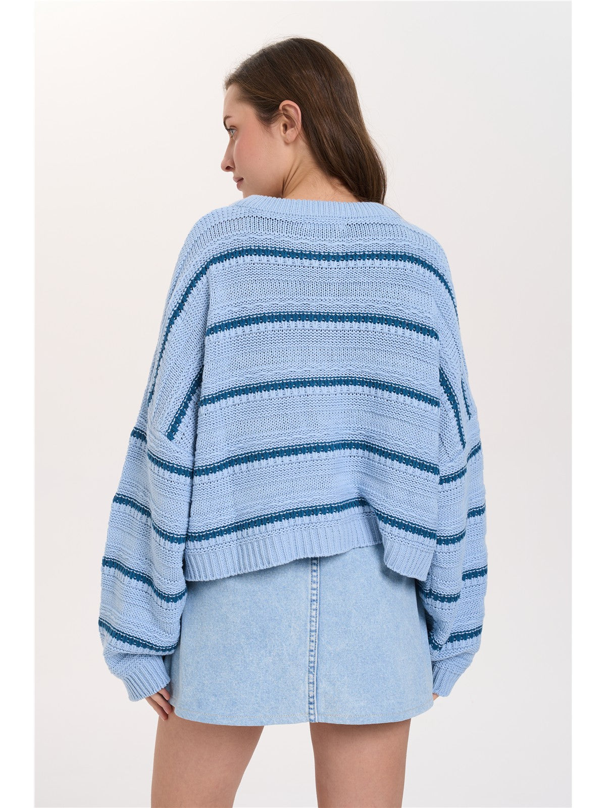 Pullover aus Baumwoll-Mix
