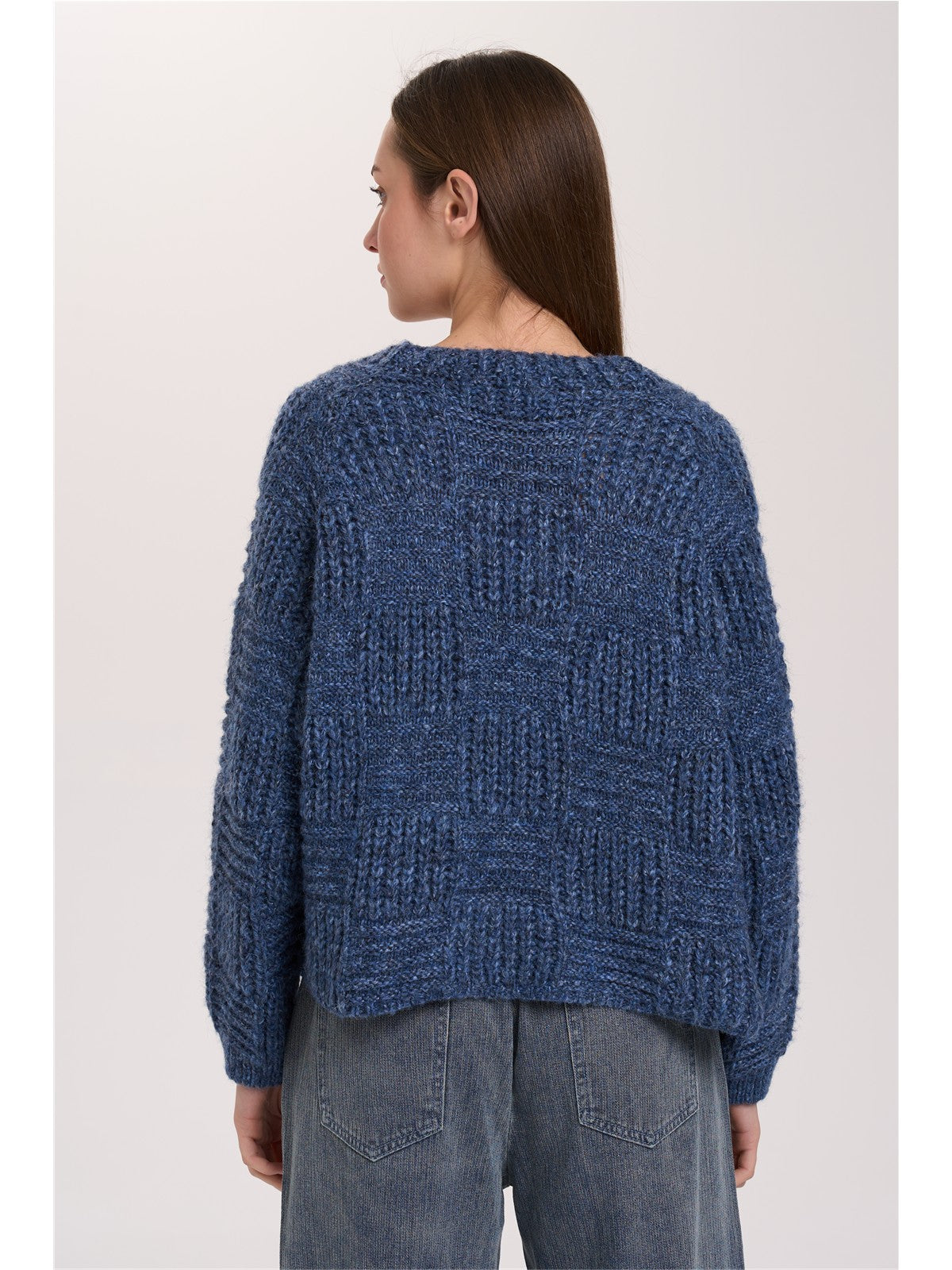Pullover mit strukturiertem Muster