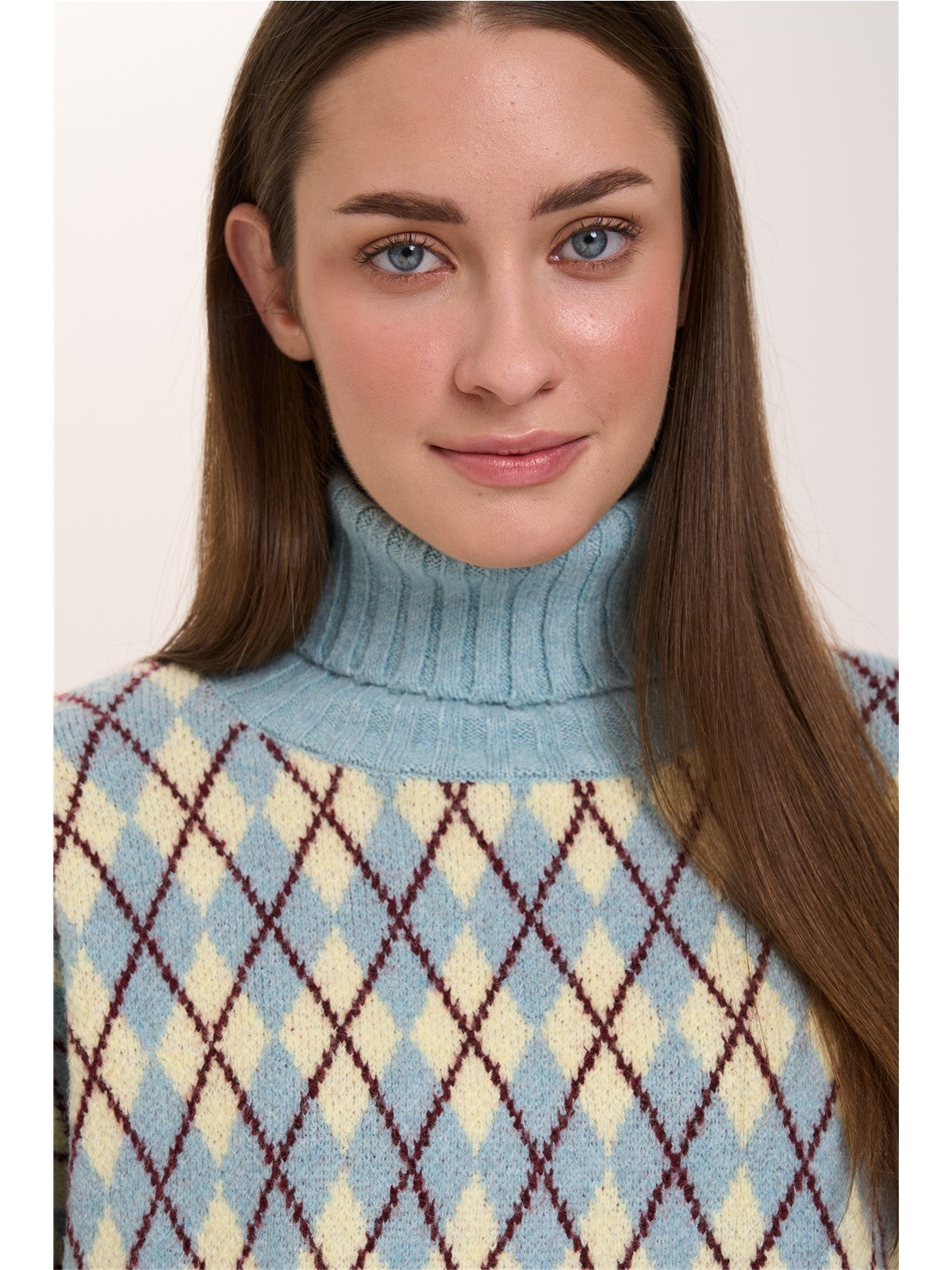 Pullover mit Rautenmuster