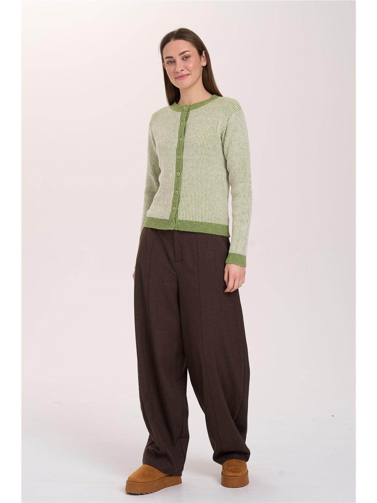 Cardigan mit Knopfleiste