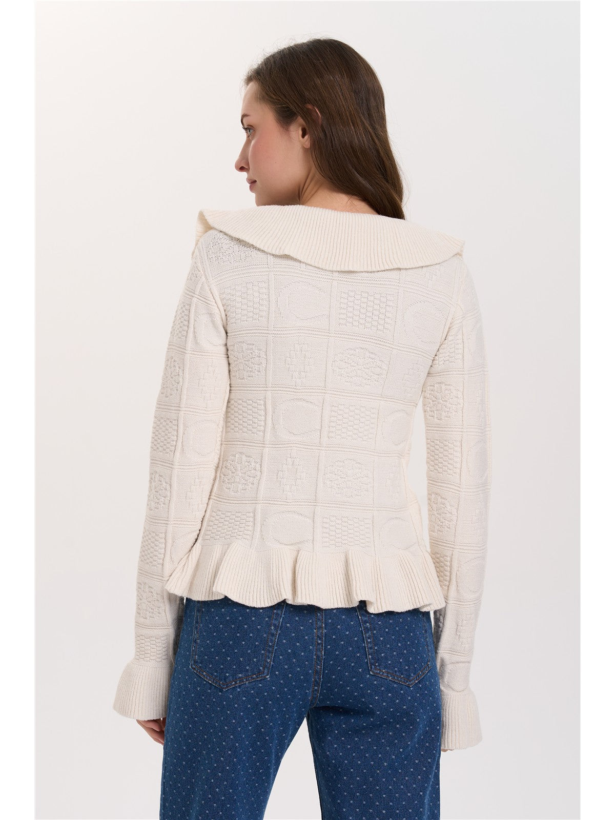 Cardigan gestrickt