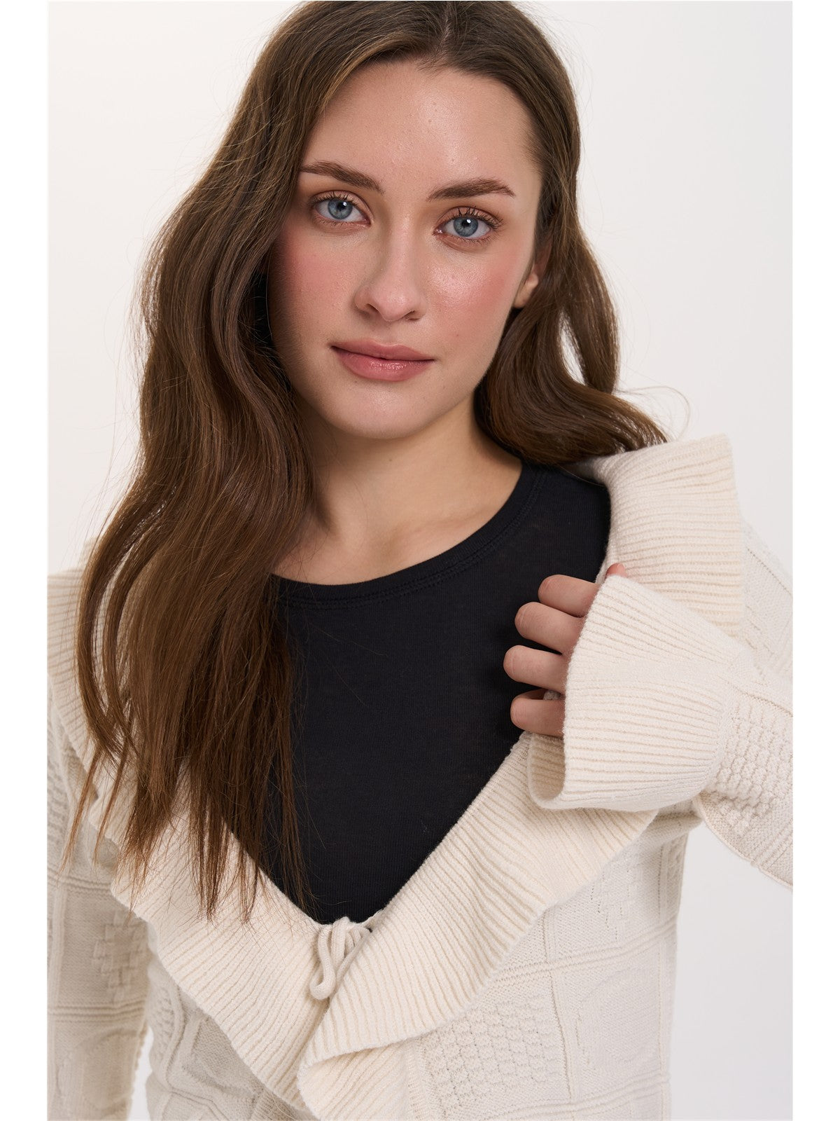 Cardigan gestrickt