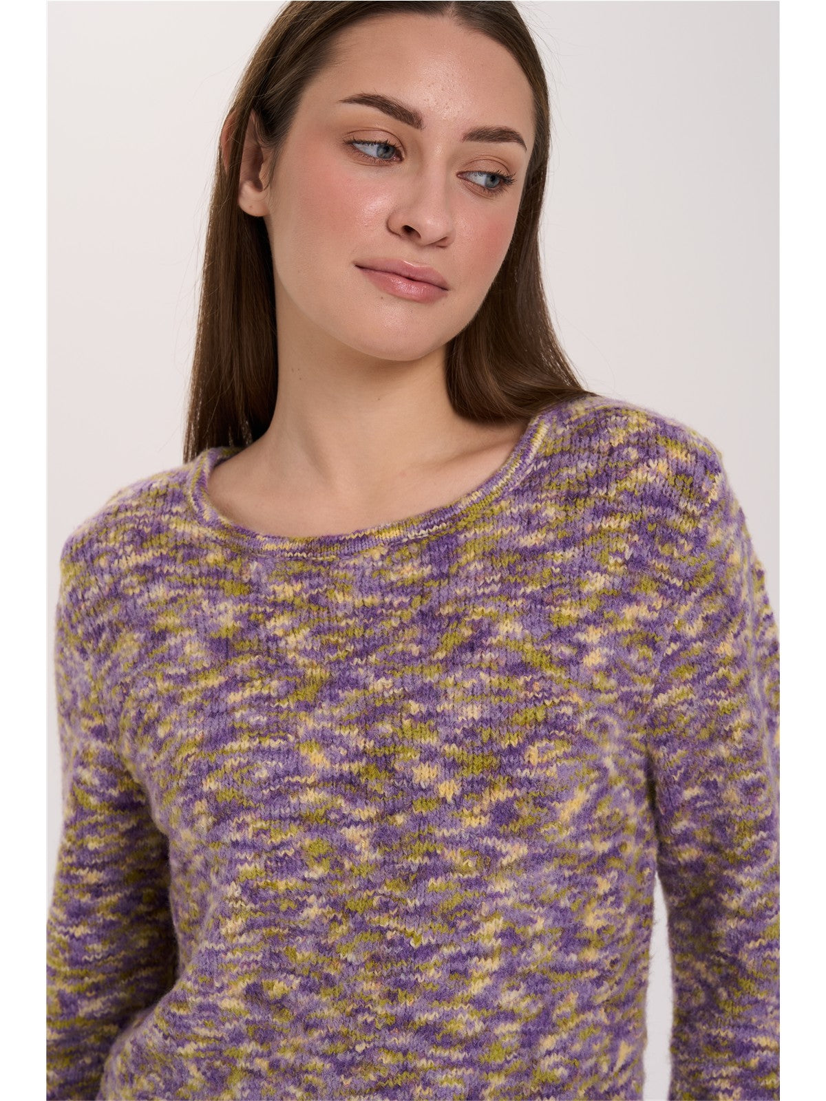 Pullover melange