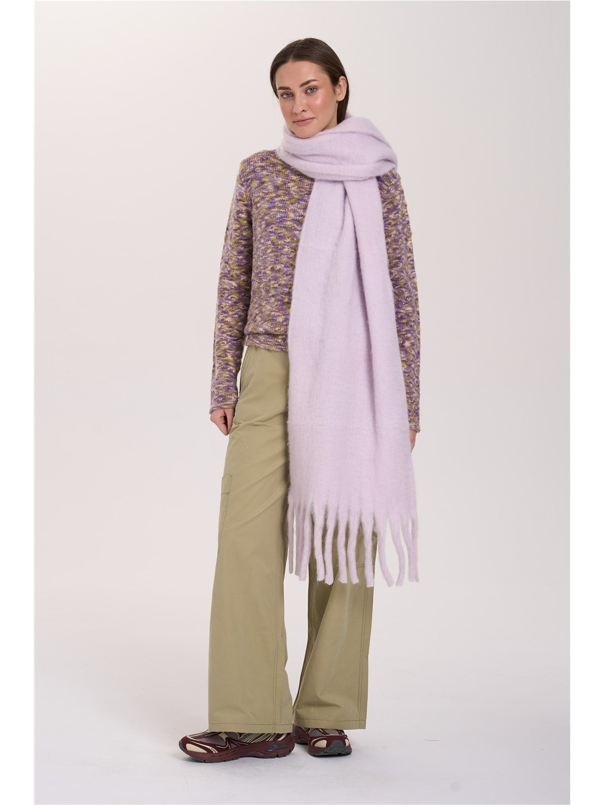 Pullover melange