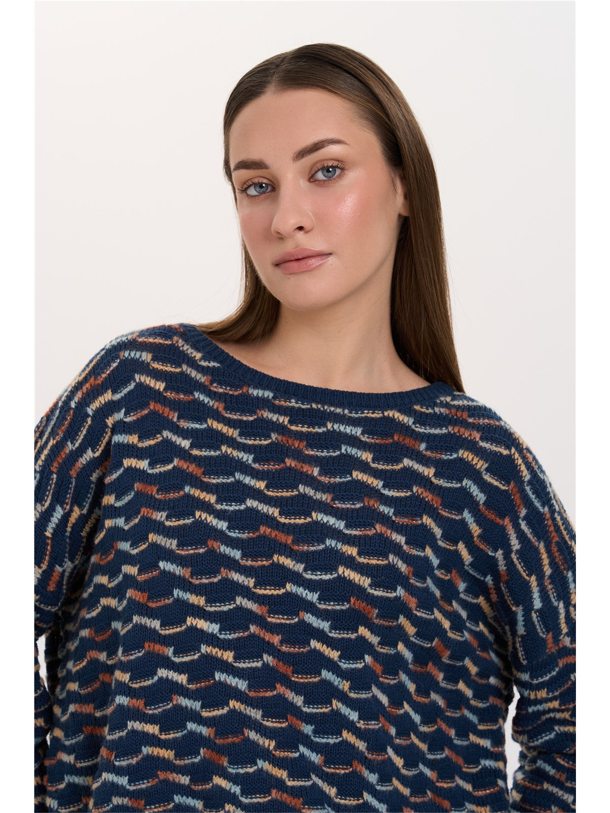 Pullover gemustert