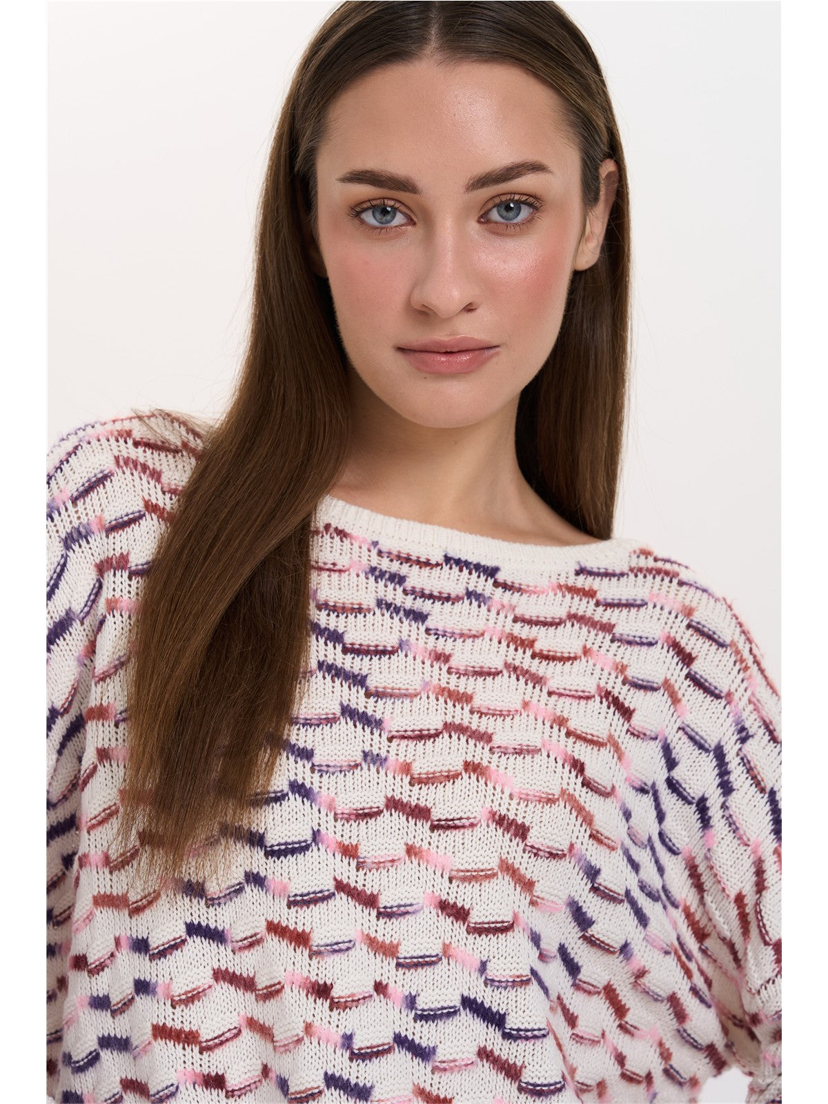 Pullover gemustert