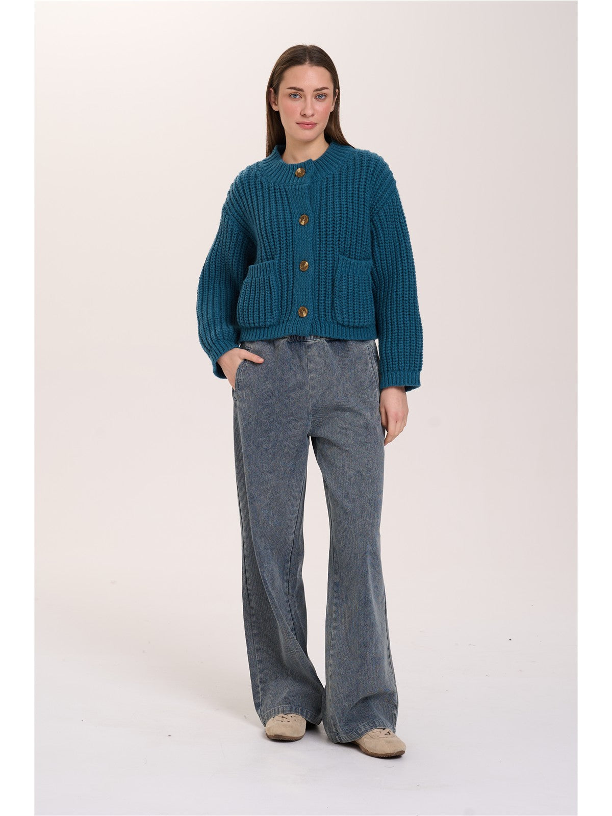 Cardigan mit Knöpfen