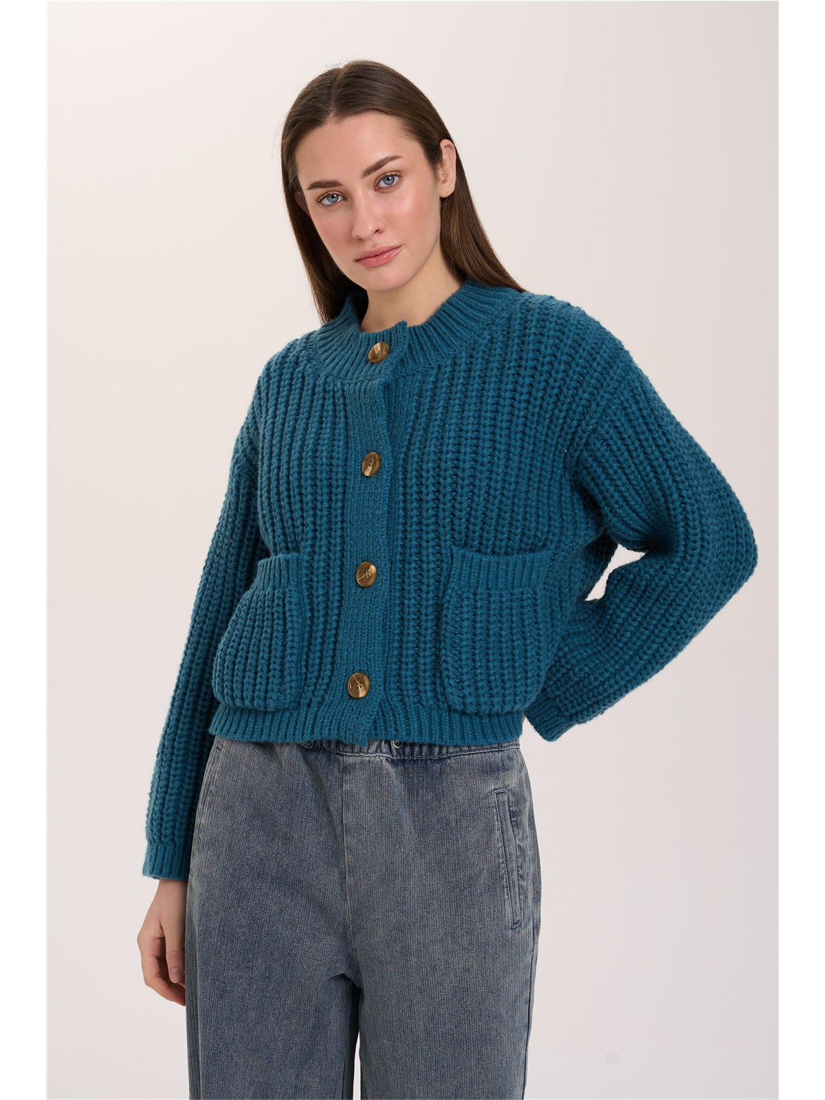 Cardigan mit Knöpfen
