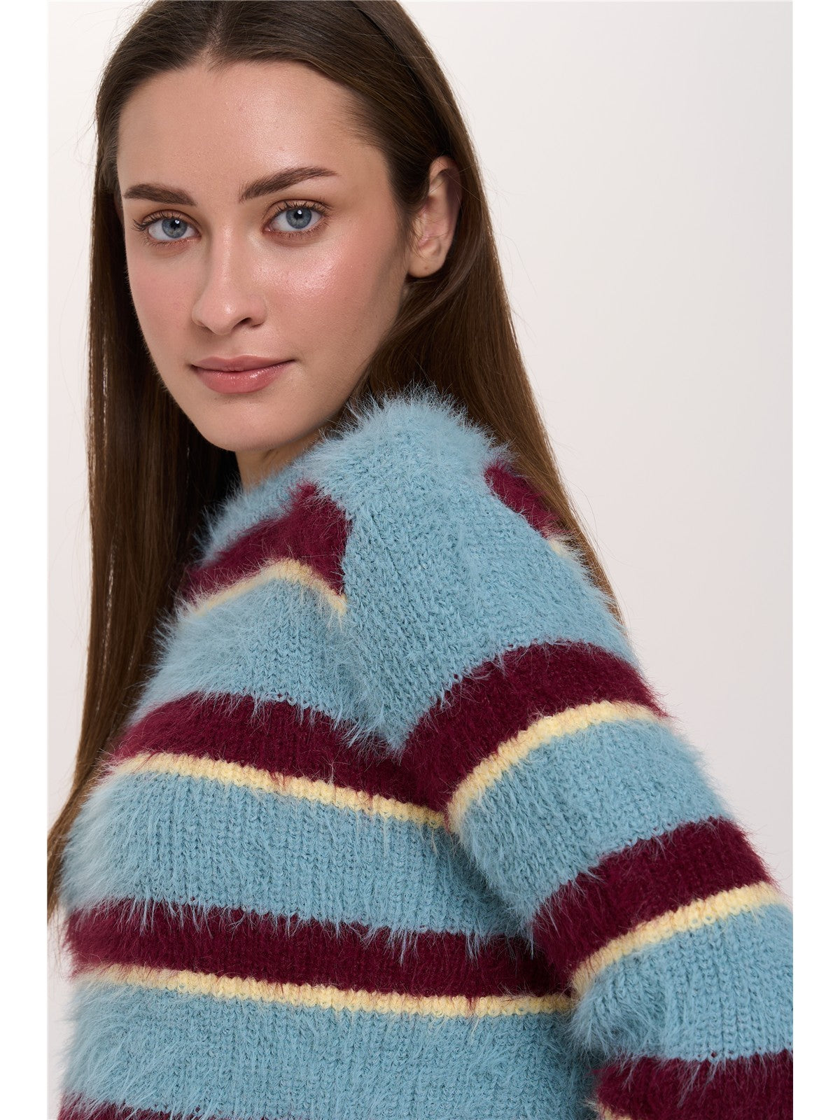 Pullover mit Streifenmuster