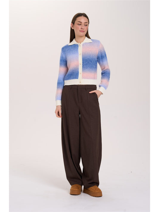 Cardigan mit Farbverlauf