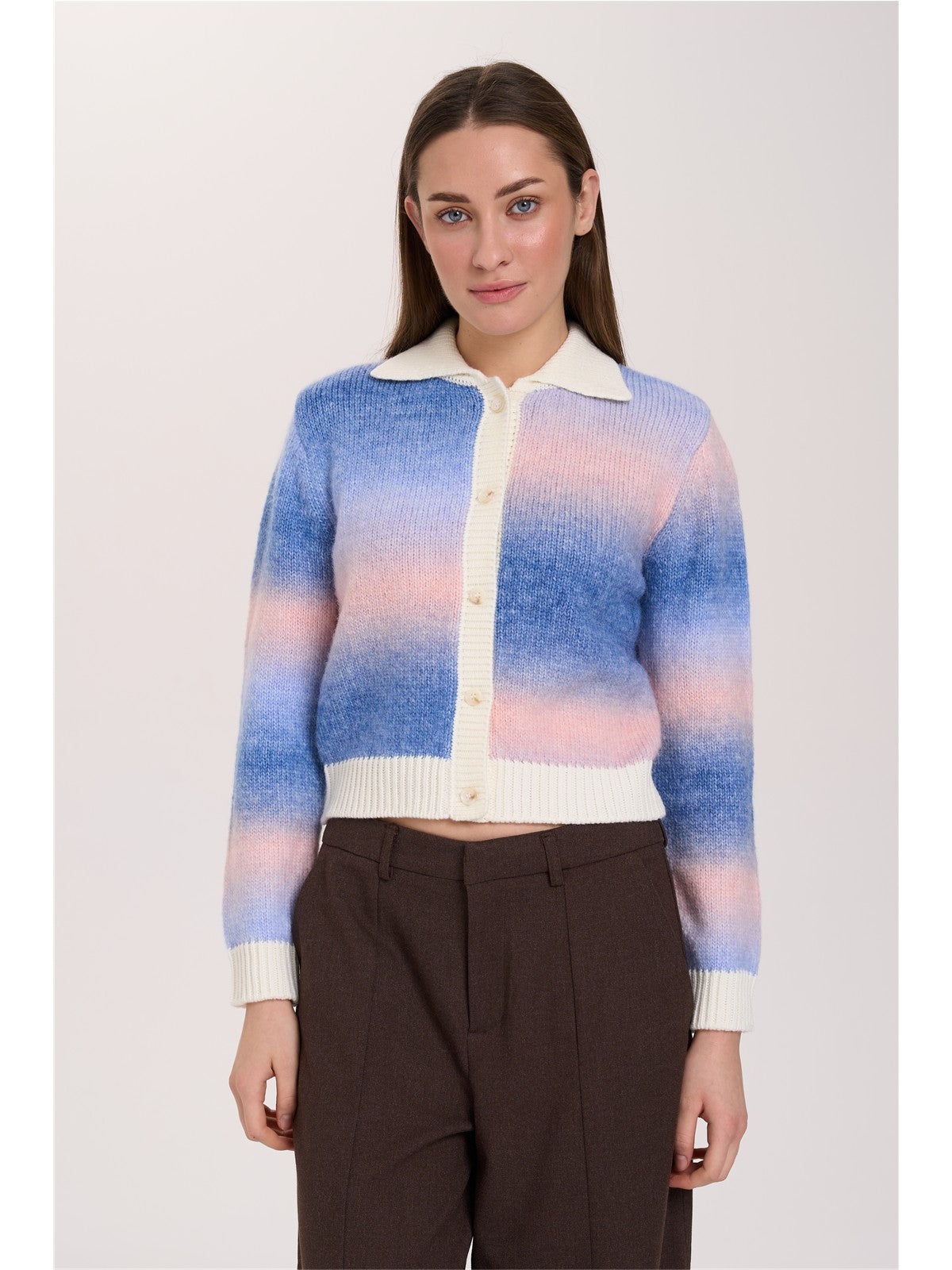 Cardigan mit Farbverlauf