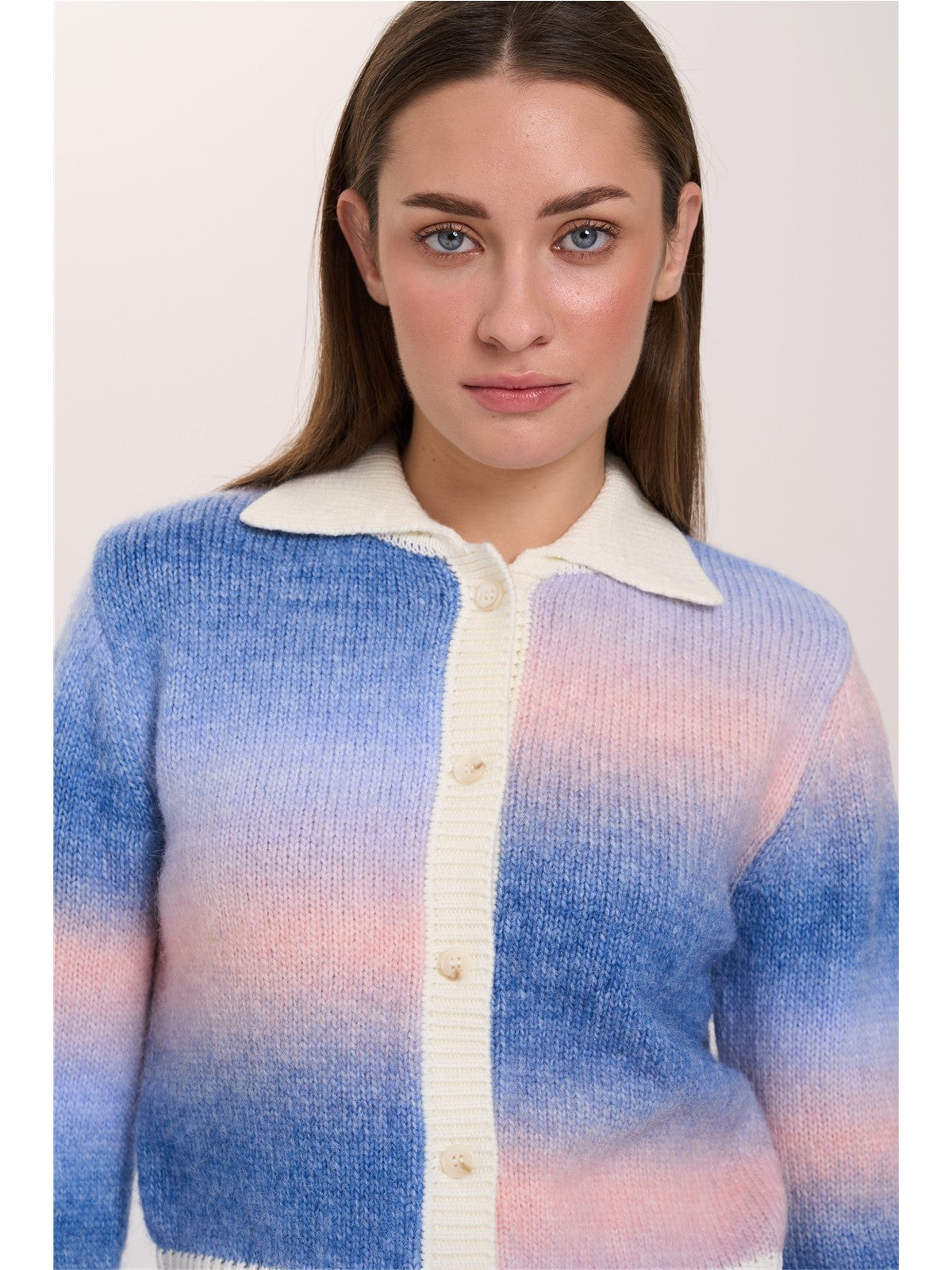 Cardigan mit Farbverlauf