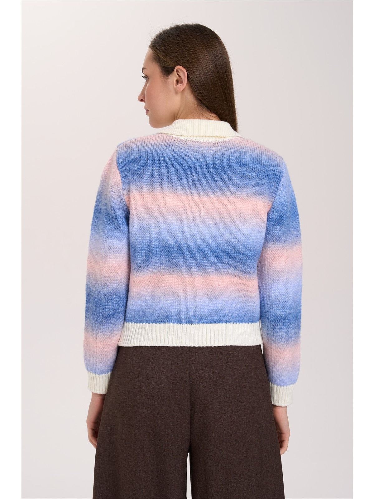 Cardigan mit Farbverlauf