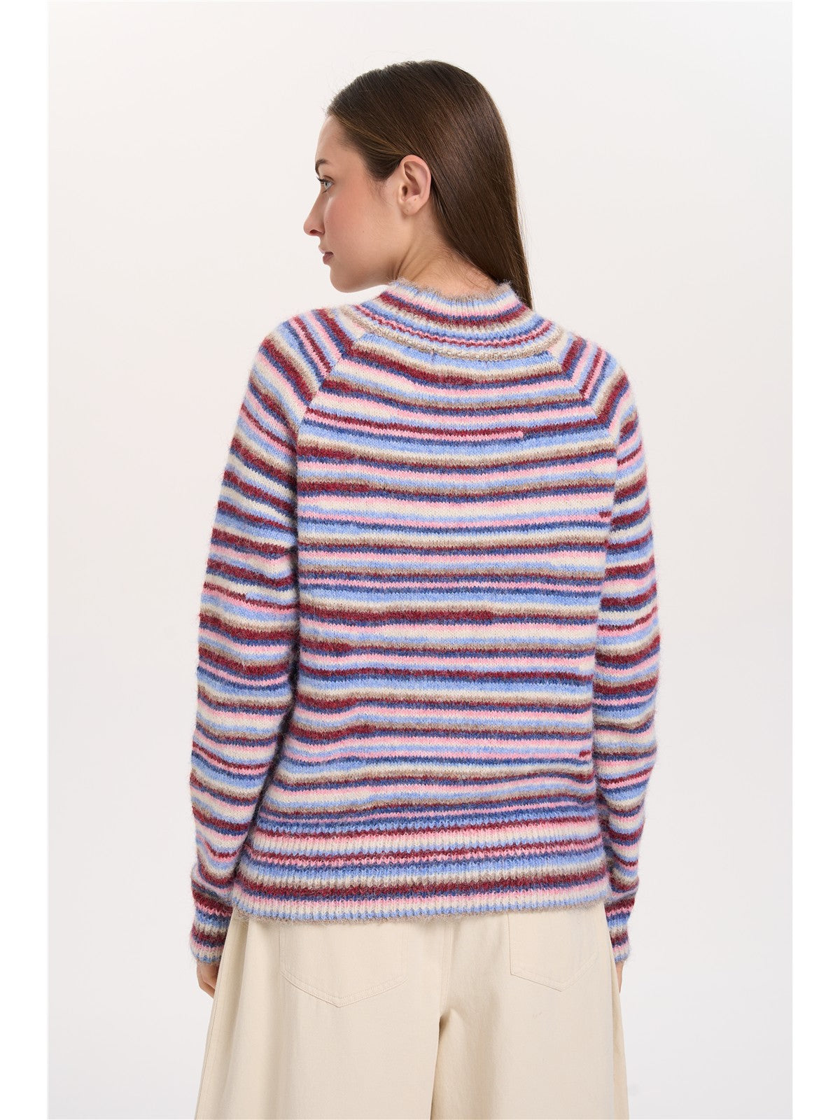 Pullover gestreift