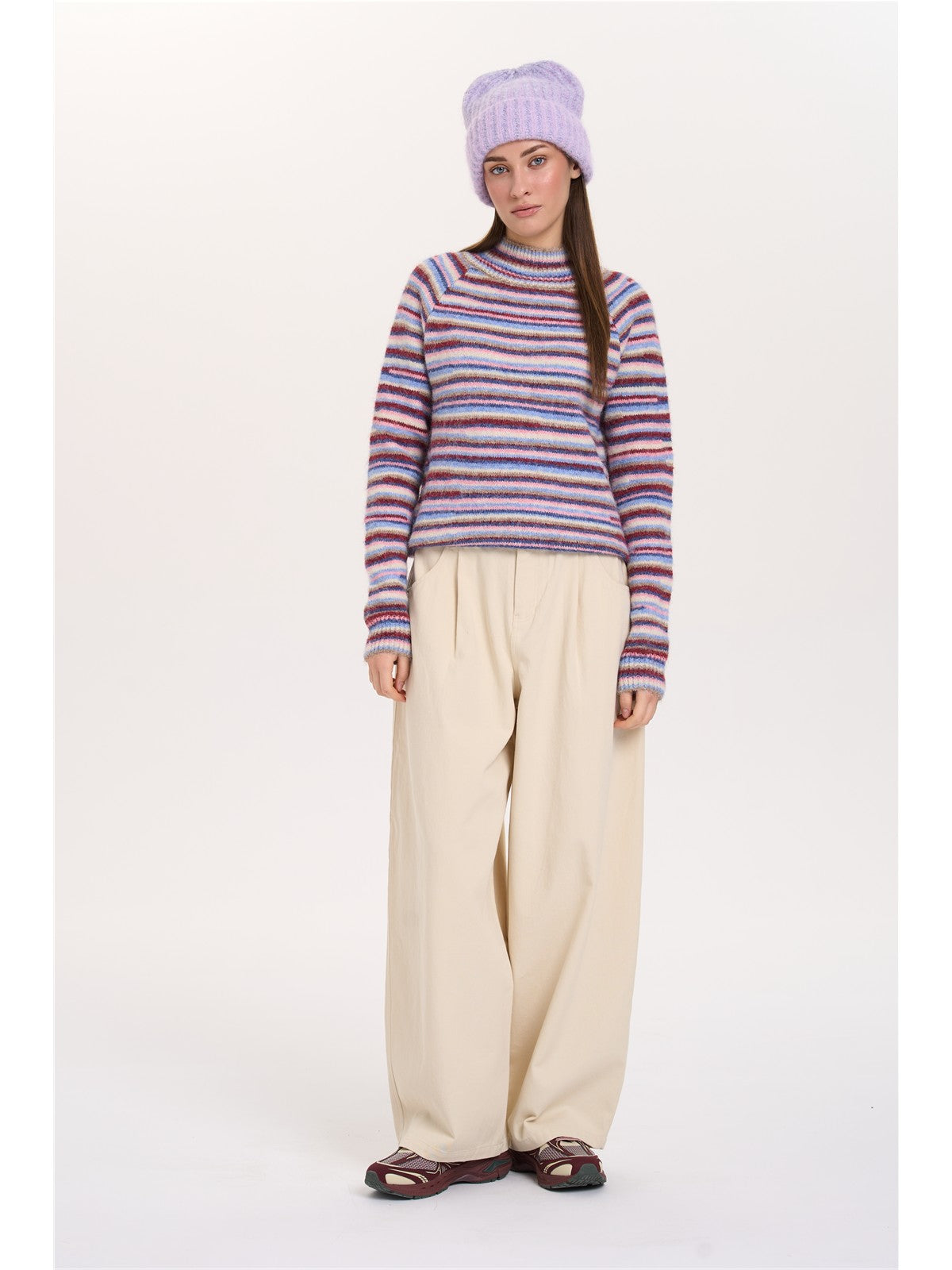 Pullover gestreift