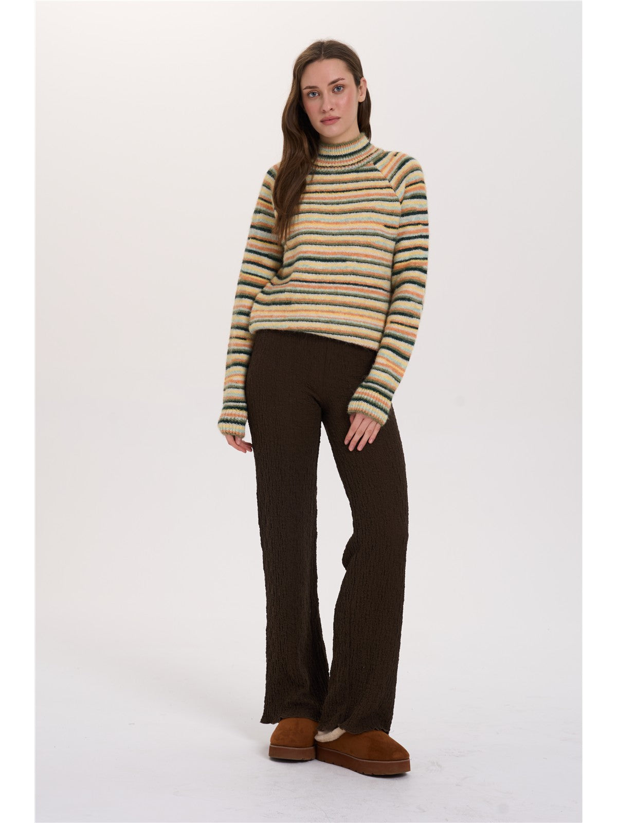Pullover gestreift