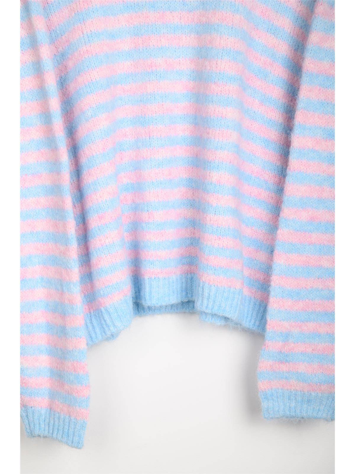 Pullover mit Streifenmuster