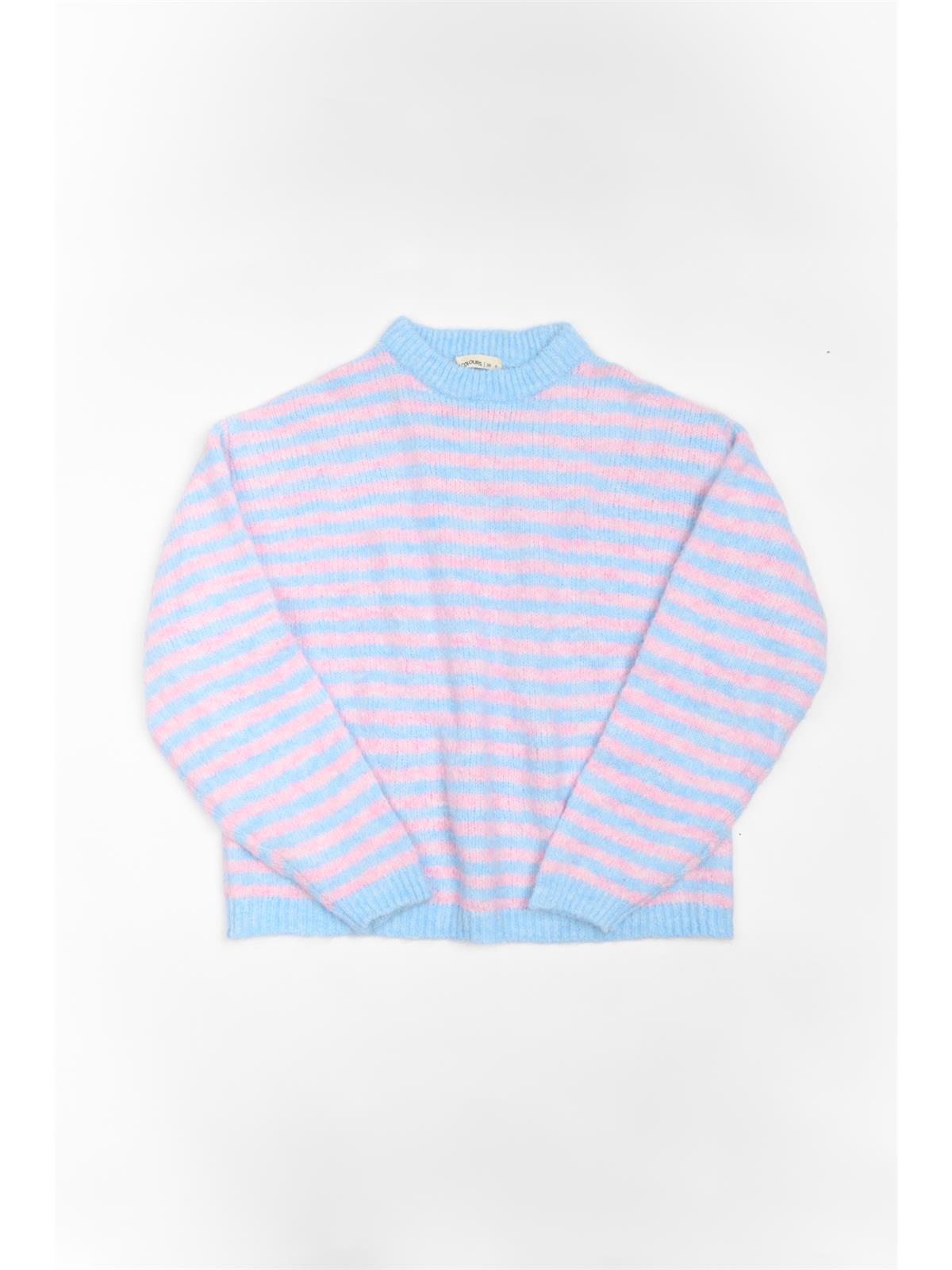 Pullover mit Streifenmuster