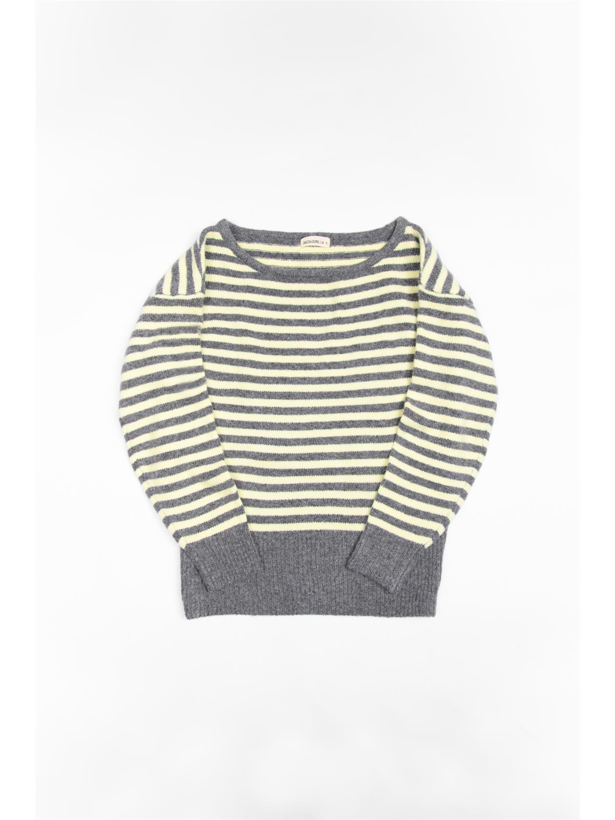 Pullover mit Streifenmuster