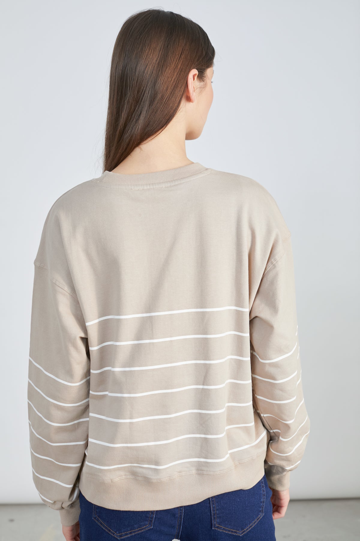 Sweatshirt mit Stickerei