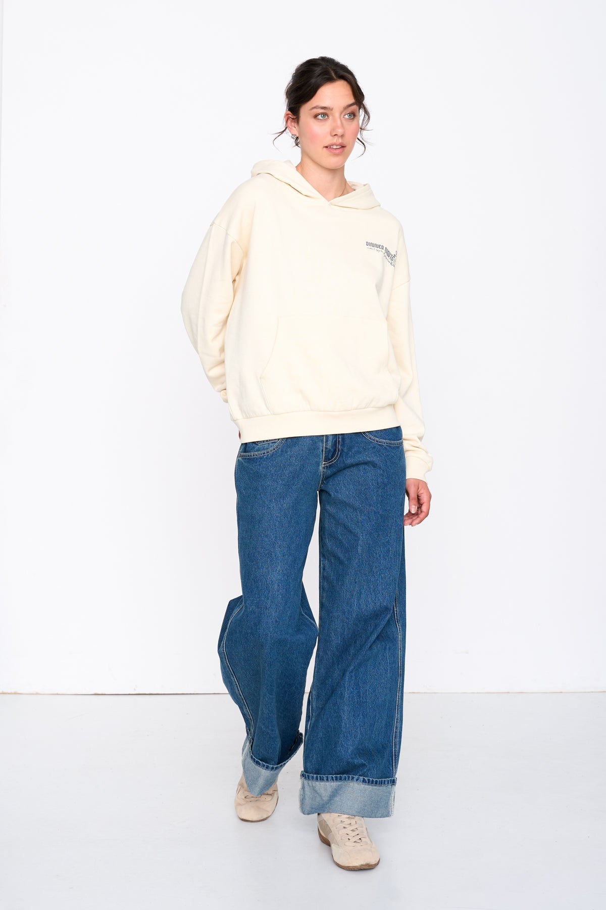 Sweatshirt aus Baumwolle