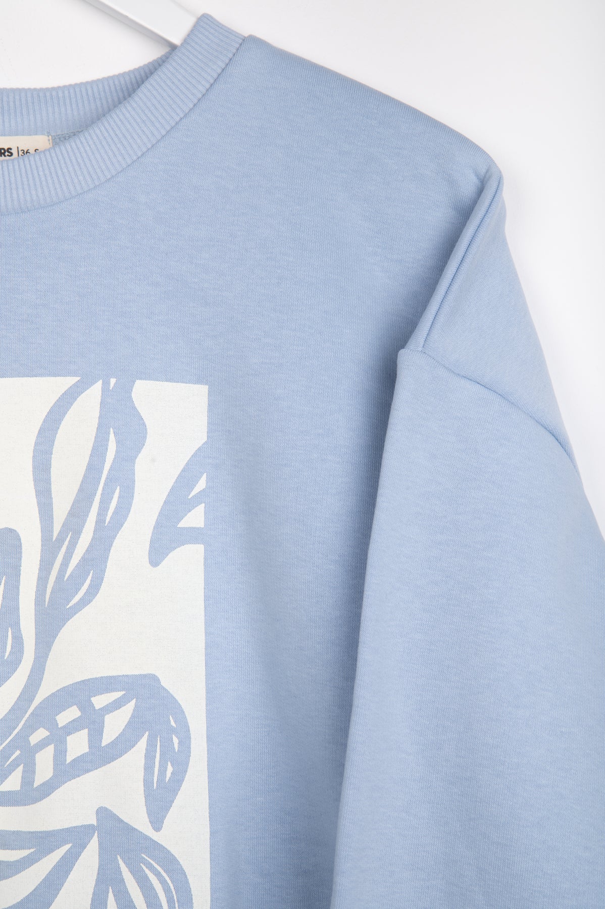 Sweatshirt in Blau
