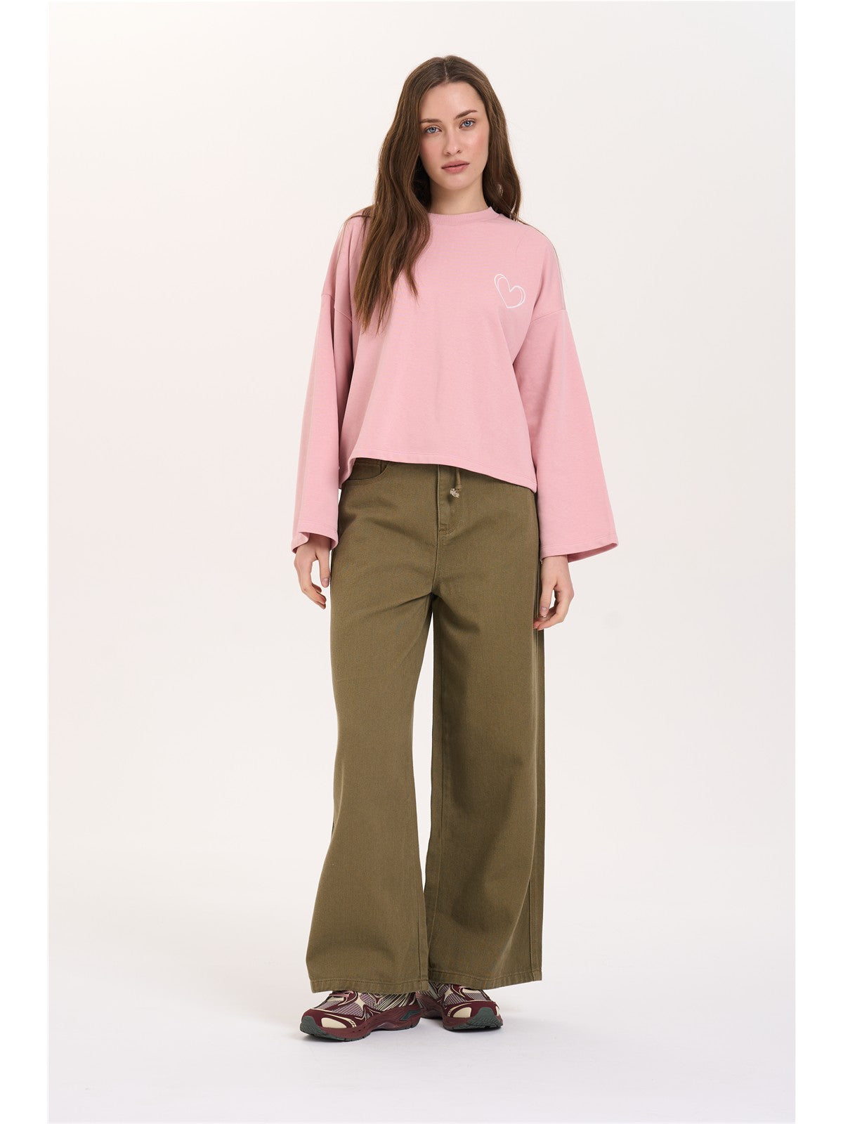 Sweatshirt aus Baumwolle