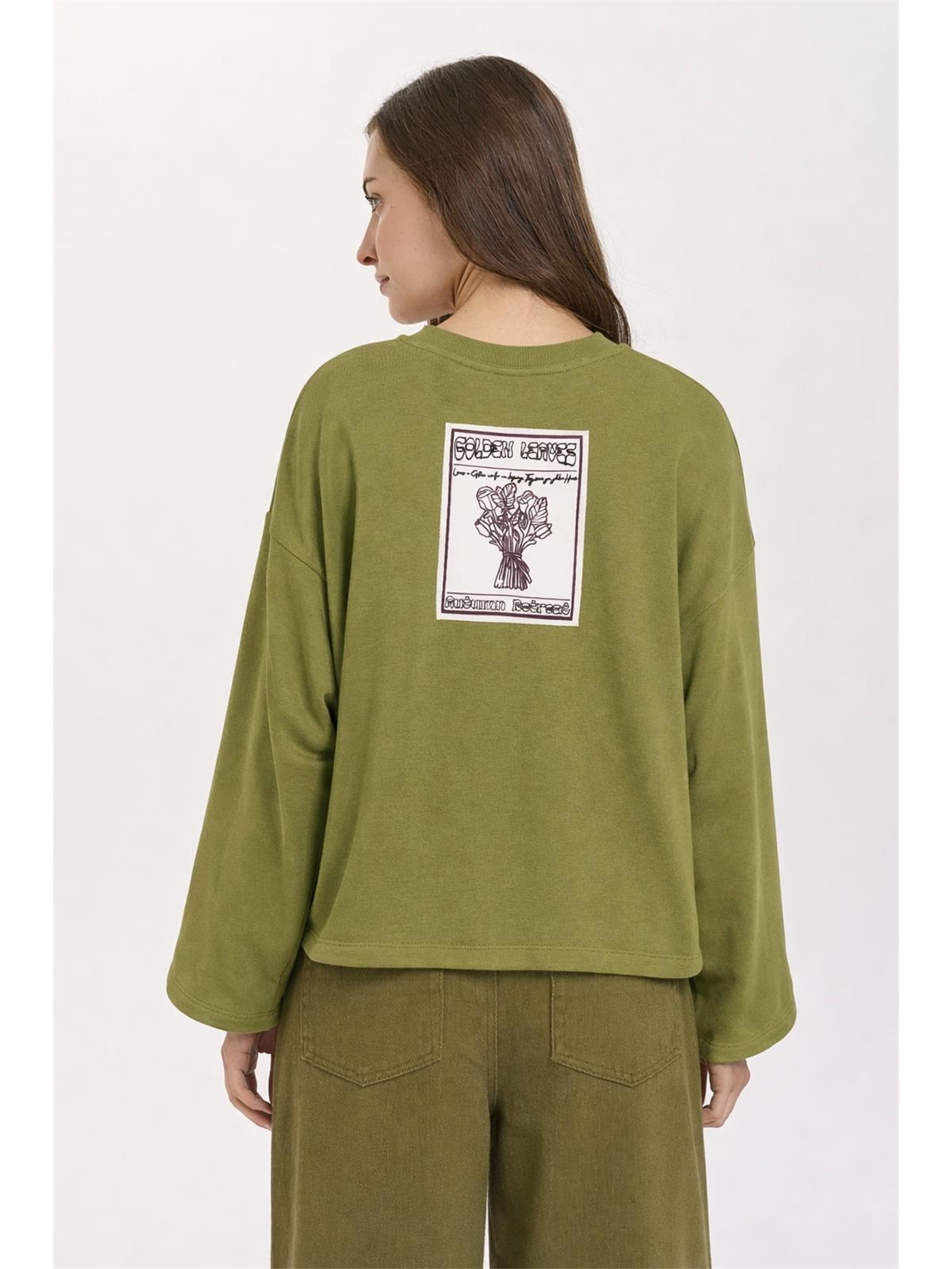 Sweatshirt aus Baumwolle