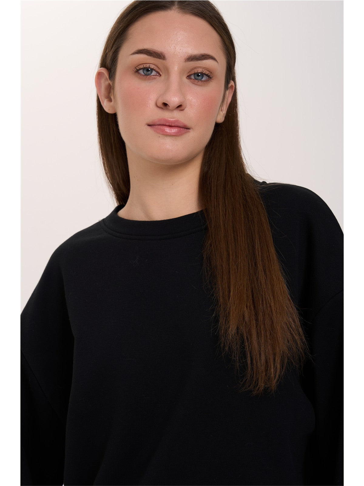 Sweatshirt mit voluminösen Ärmeln
