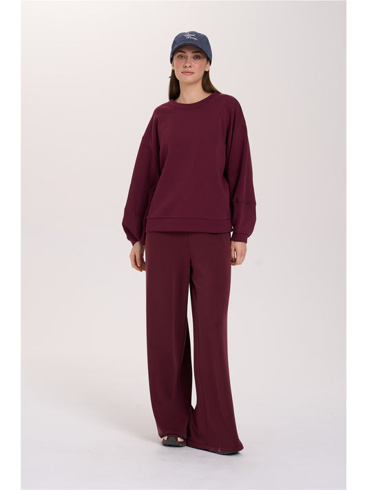 Hose mit weitem Bein
