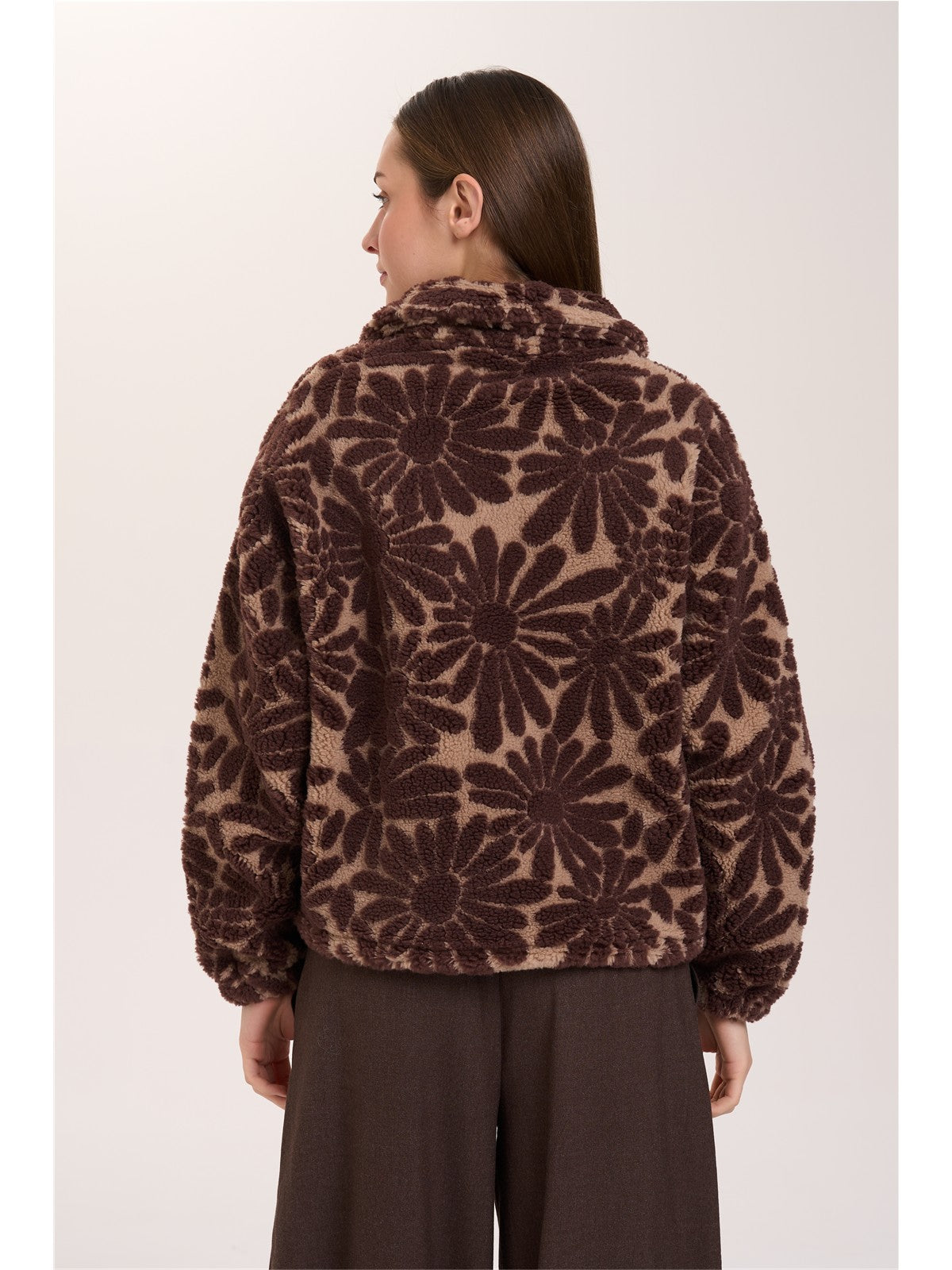 Sweatshirt mit Blumenmuster