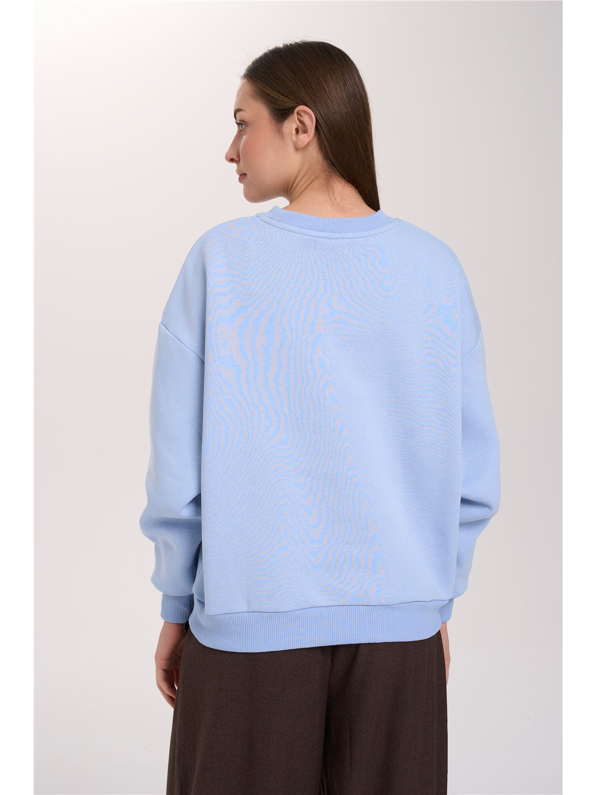 Sweatshirt in Blau