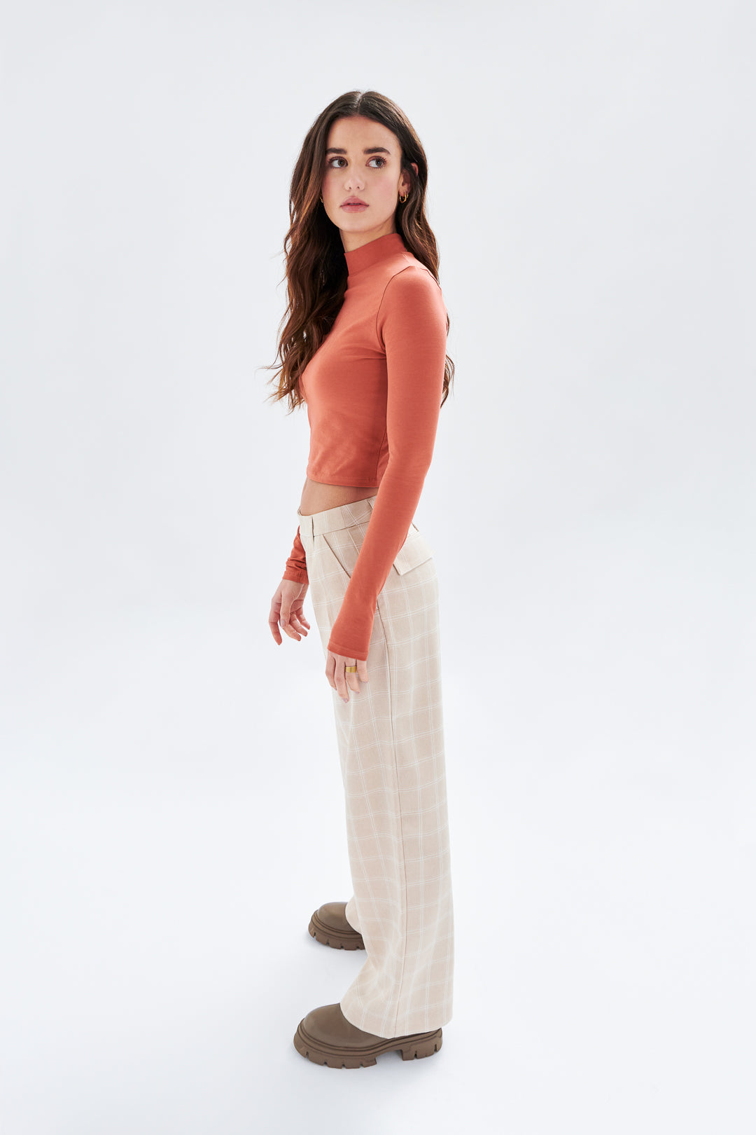 Hose mit weitem Bein