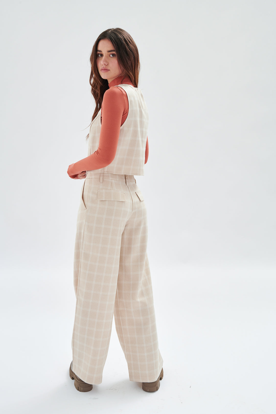 Hose mit weitem Bein