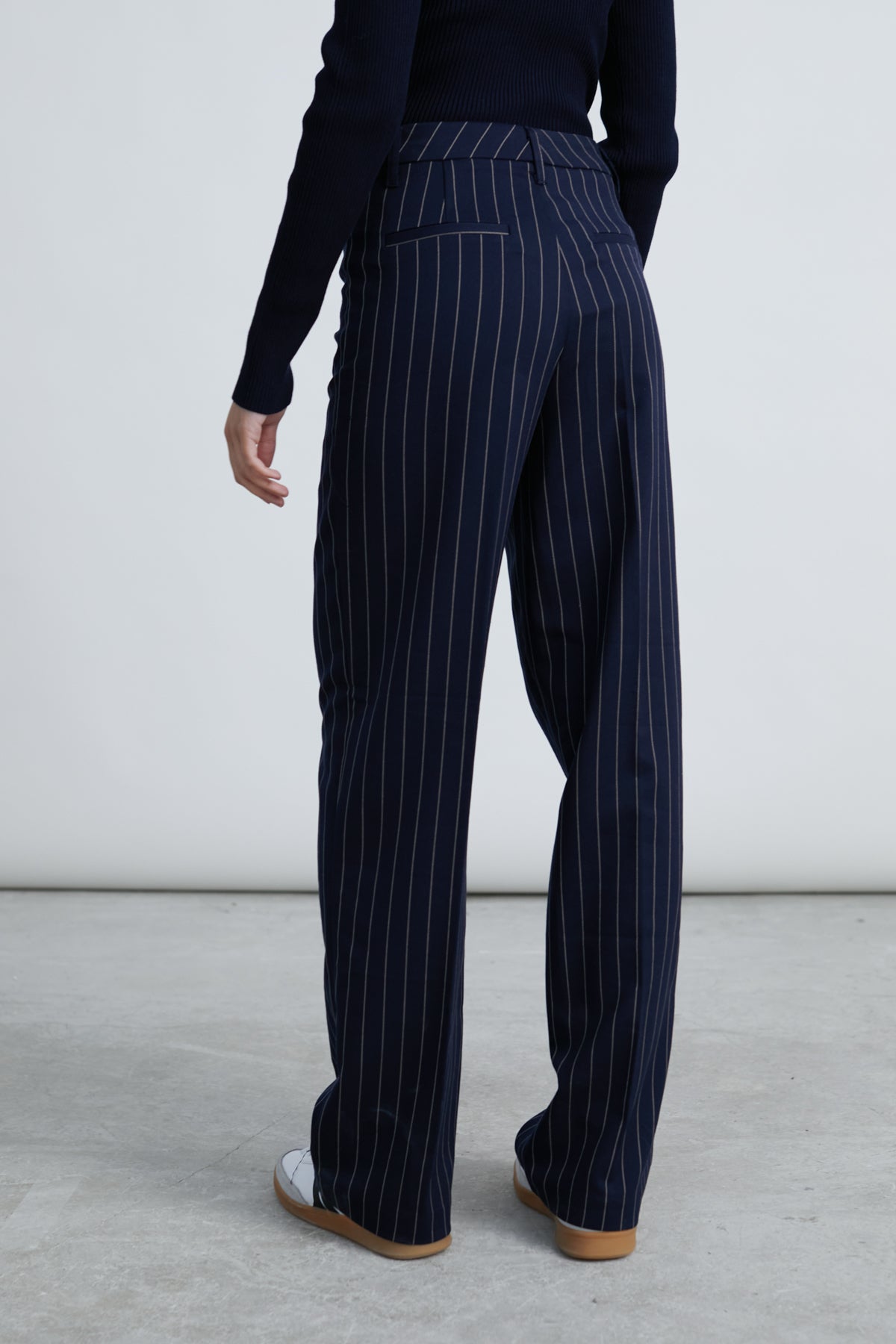 Hose in Blau
